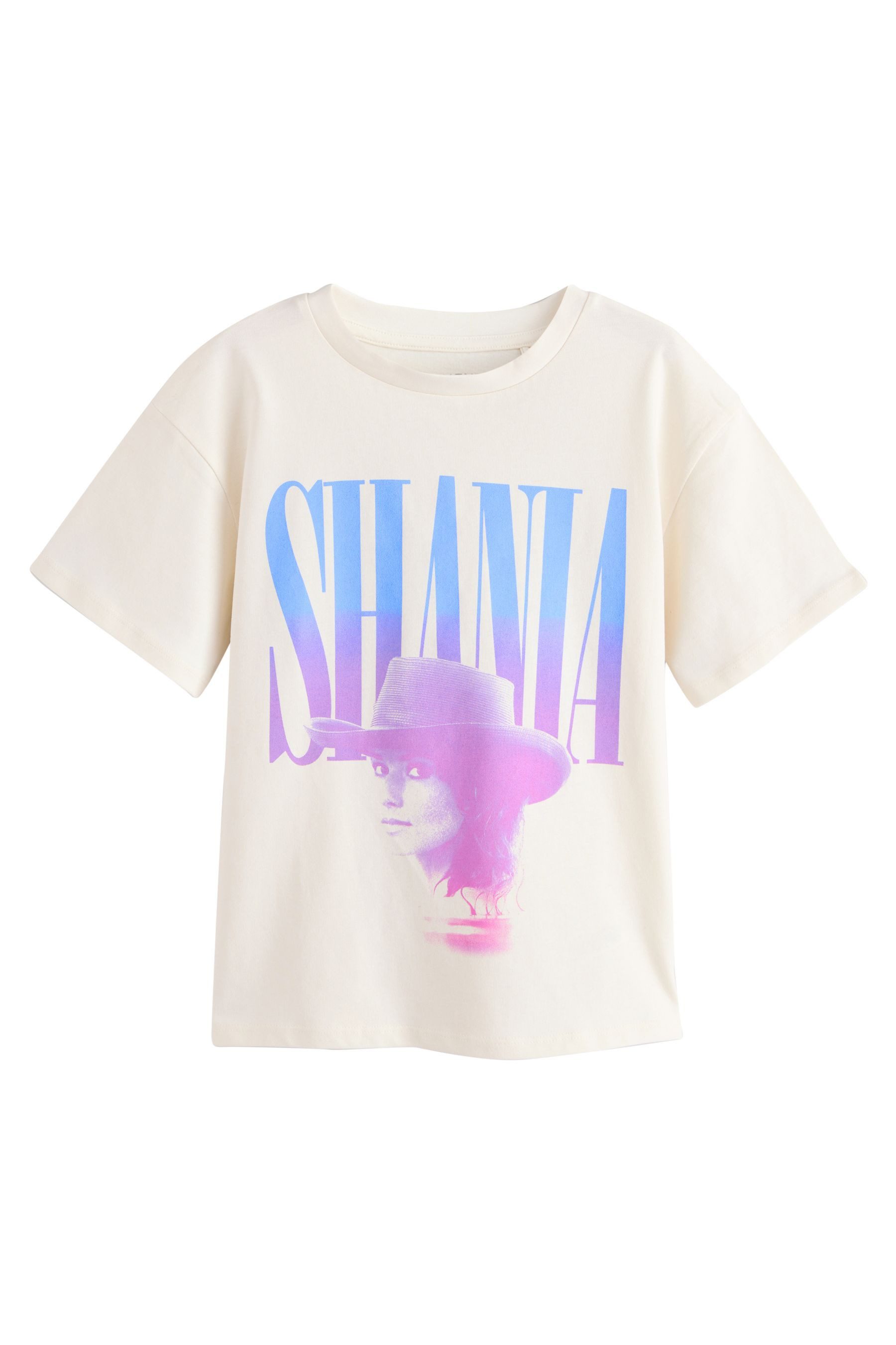 T-Shirt Oversized Fit T-Shirt mit Grafik, Shania Twain