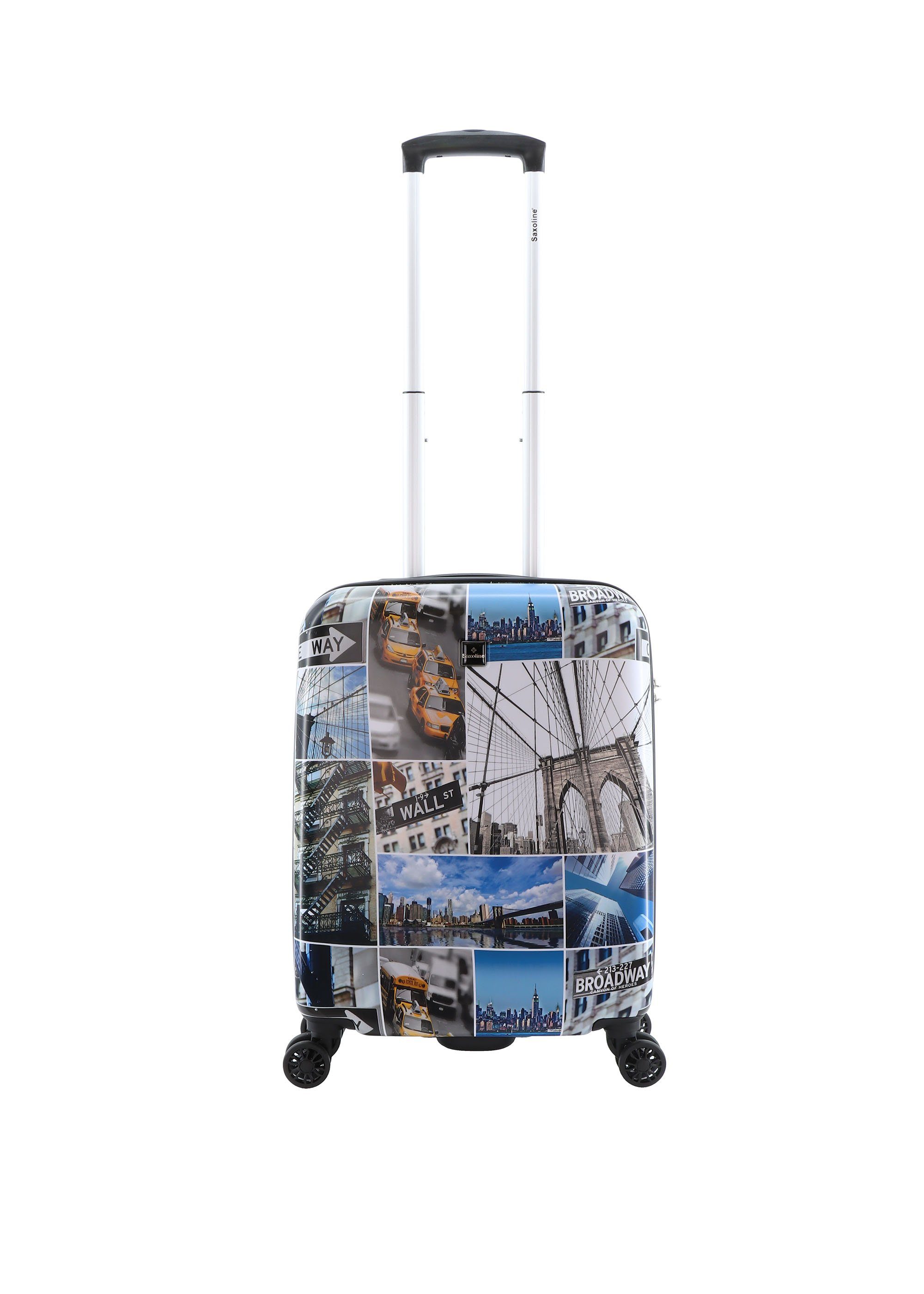 Saxoline® Koffer Brooklyn, mit praktischem TSA-Schloss
