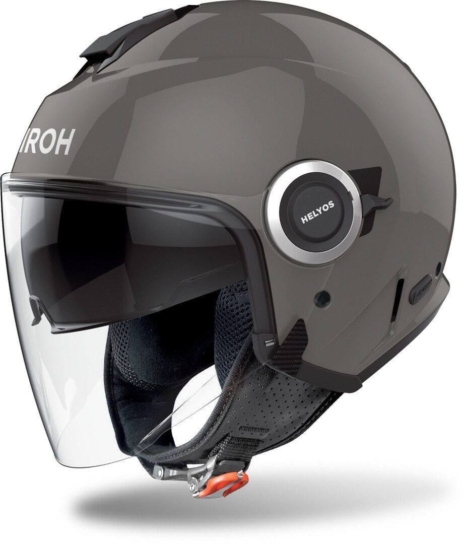Airoh Motorradhelm Helyos Color 06 Jethelm, vorbereitet für Kommunikationssystem,integriertes Sonnenvisier
