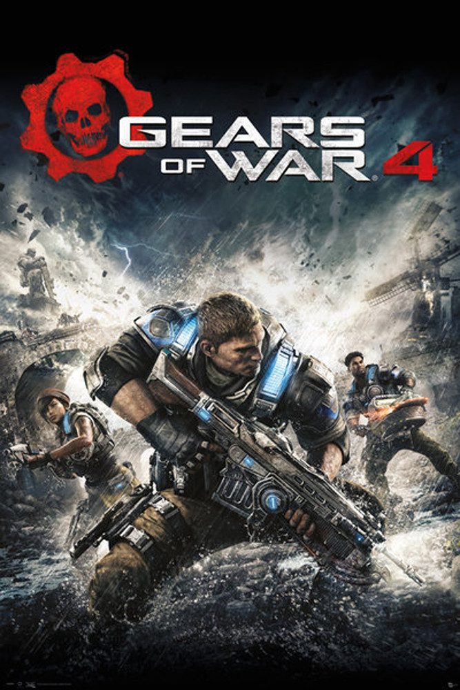 Poster Gears Of War 4 - Poster - Game Cover