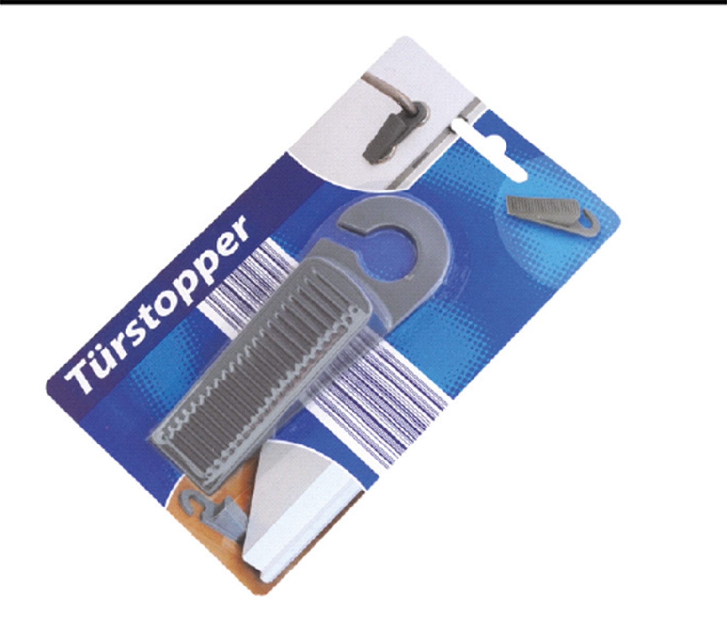 Bodentürstopper Türstopper Grau 1 Stück – Zuverlässiger Türkeil (Stück, 1 St., Türstopper), Türhalter Türpuffer Türkeil Türdämpfer Türblocker Türfeststeller