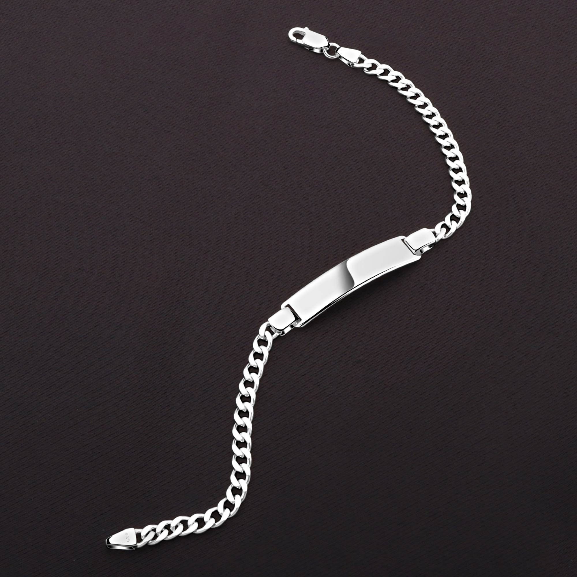 Tony Fein Silberarmband Gravurarmband 8mm 925er günstig online kaufen