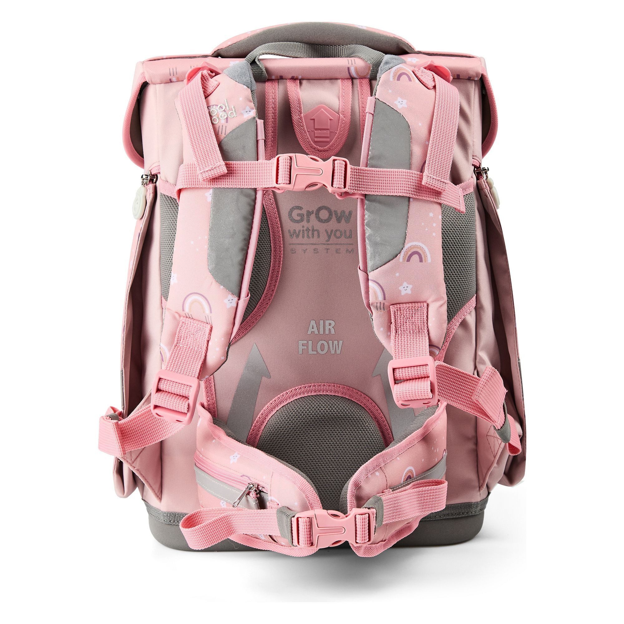 SCHOOL-MOOD® Schulranzen Champion Maxx (6-tlg), Polyester