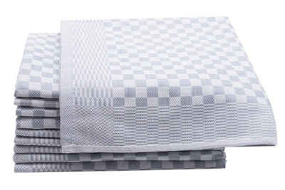 ZOLLNER Geschirrtuch, (Spar-Set, 10-tlg), vom Hotelwäschespezialisten, 46 x 70 cm, 100% Baumwolle, vom Hotelwäschespezialisten