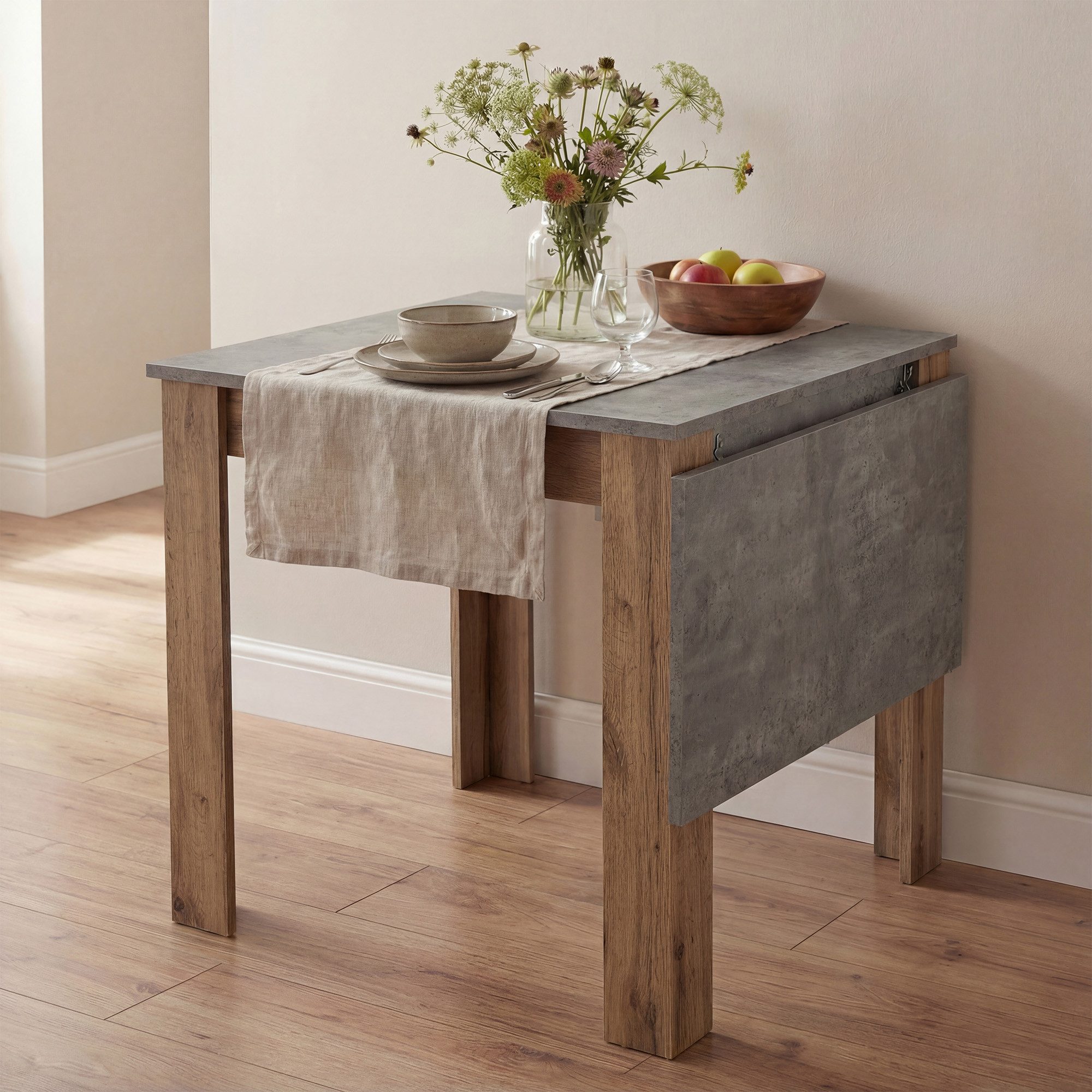 B&D home Esstisch LIVIUS, Holztisch, ausziehbar, 60 / 80cm Breit, 4-6 Perso günstig online kaufen