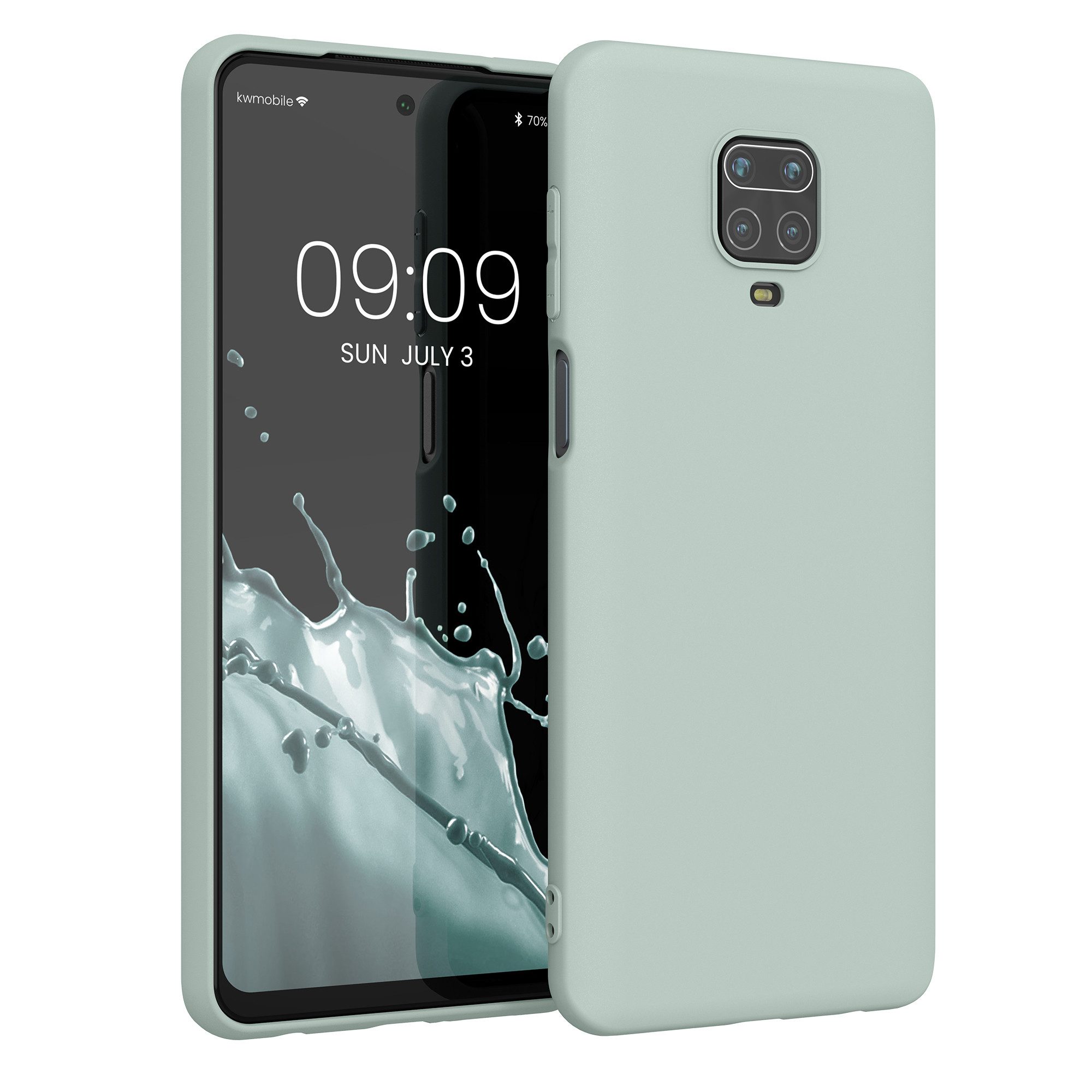 kwmobile Handyhülle Hülle für Xiaomi Redmi Note 9S / 9 Pro / 9 Pro Max, Hülle Silikon - Soft Handyhülle - Handy Case Cover