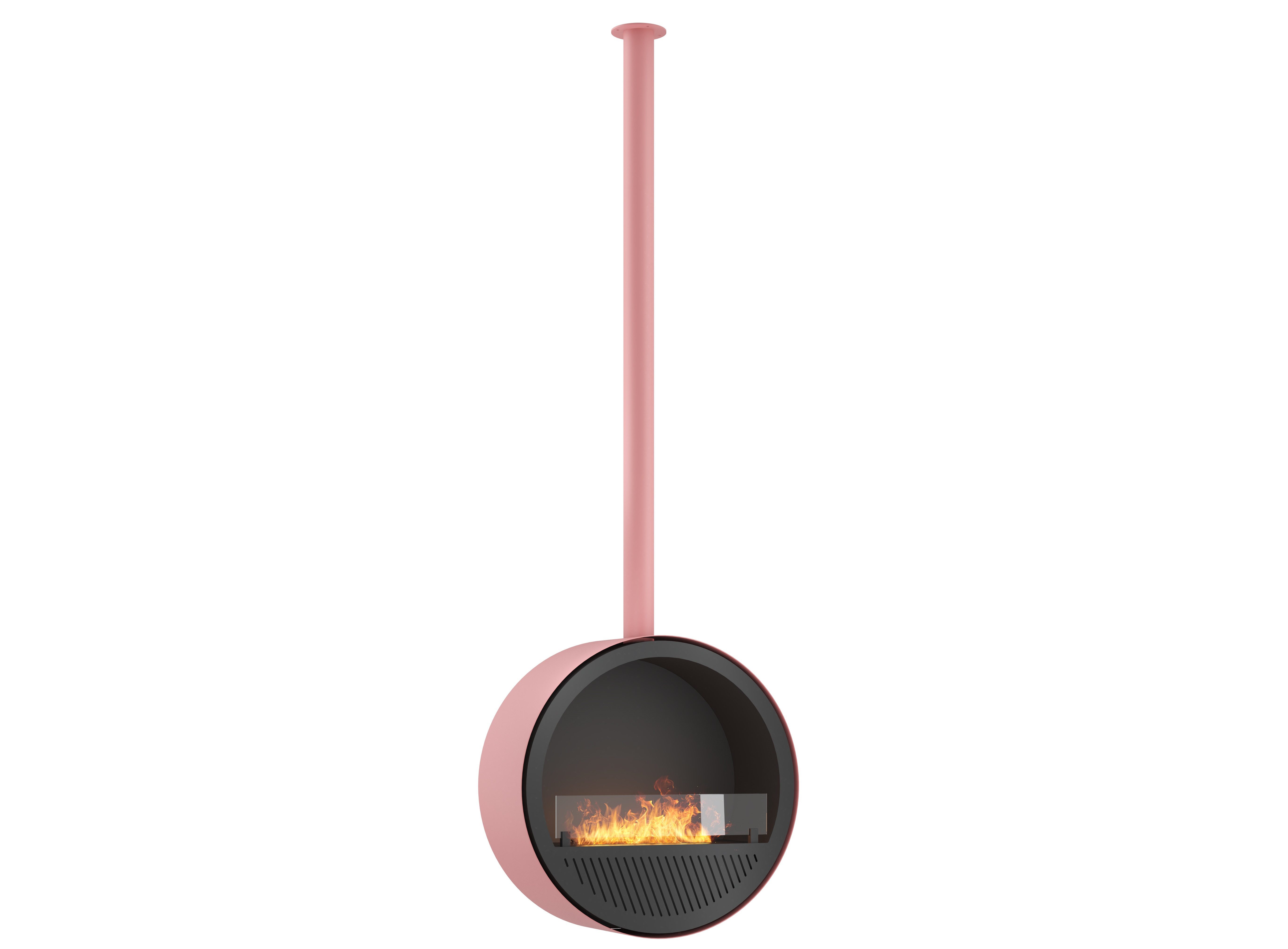 Infire Echtfeuer-Dekokamin Incyrcle Slim Ethanolkamin, bis 2 KW Heizleistung, TÜV zertifiziert
