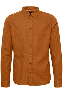 Blend Langarmhemd Weiches Freizeithemd Denim Knopf Shirt Einfarbig BH Bugley 6642 in Braun