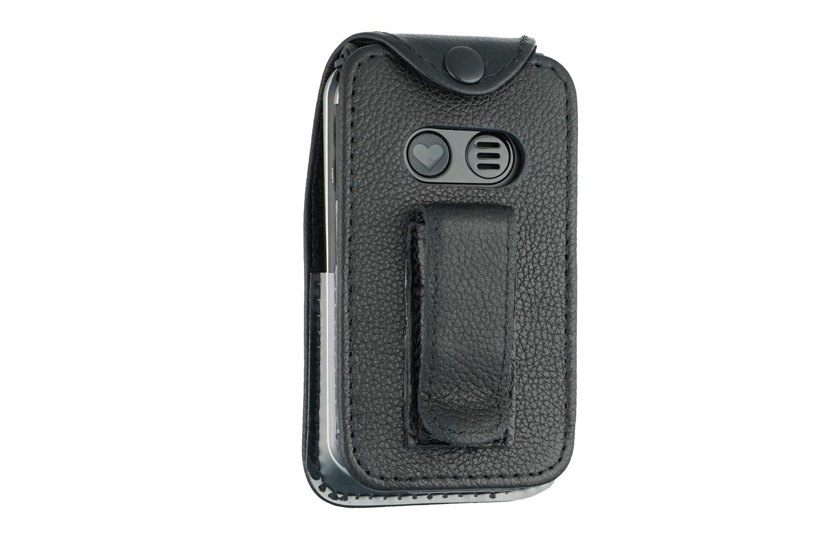 caseroxx Handytasche caseroxx Handytasche mit Gürtelclip für Emporia Joy-LTE, schwarz (Einzelartikel, 1-tlg., Ledertasche mit Gürtelclip)