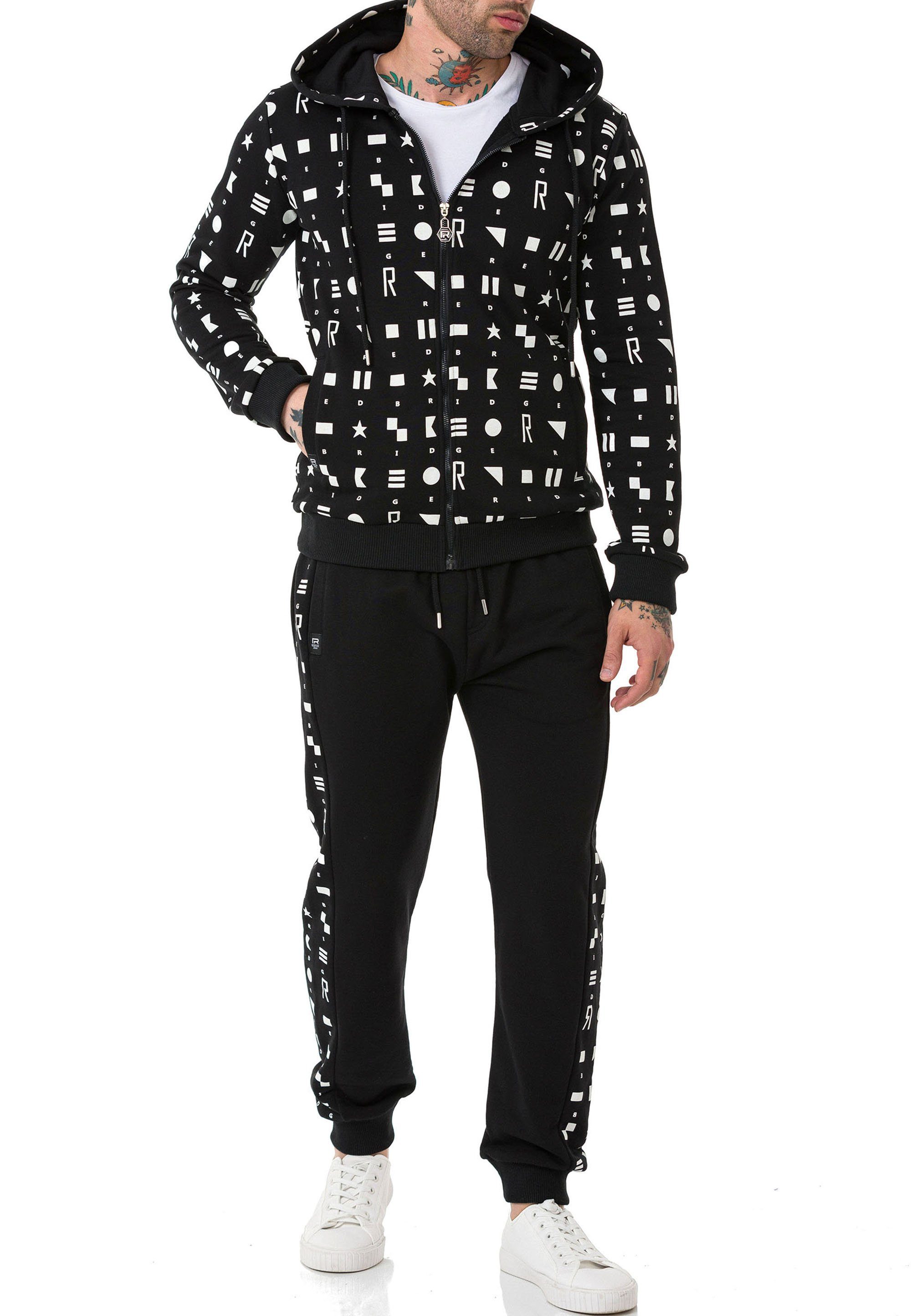 RedBridge Jogginganzug Red Bridge Herren Jogginganzug Set Kapuzenpullover & günstig online kaufen