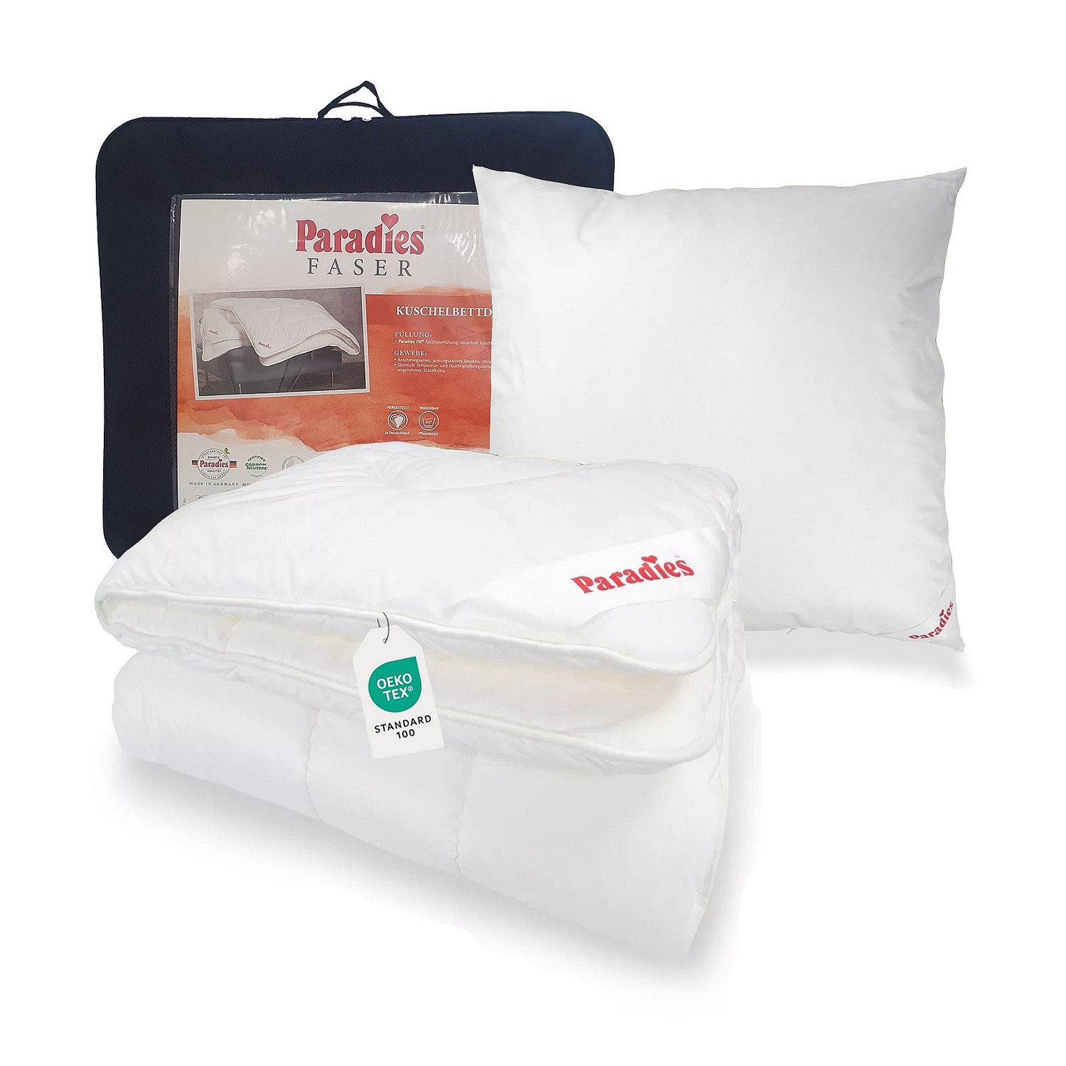 Paradies Bett-Set Paradies Winterdecke Bettenset Halia extra warm + Kissen günstig online kaufen