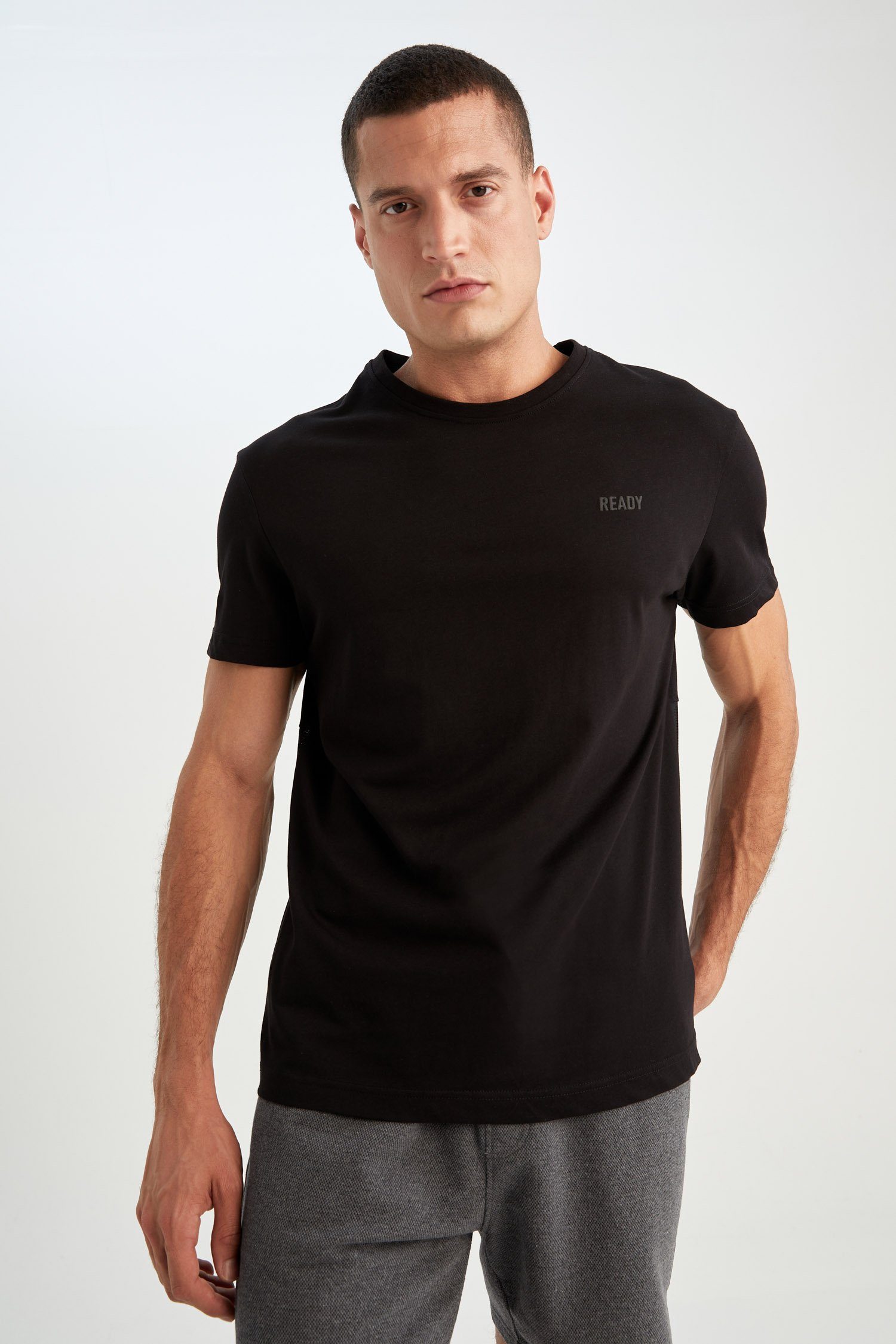 DeFacto T-Shirt Herren T-Shirt REGULAR FIT | T-Shirts