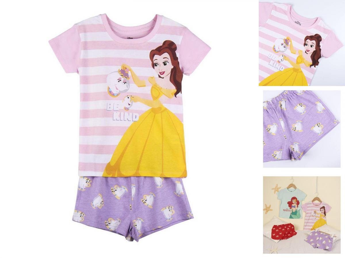 PRINCESS Pyjama 3 Jahre Kinder Shorty Pyjama 2 Teiler Schlafanzug Nachtwäsche Prinzess