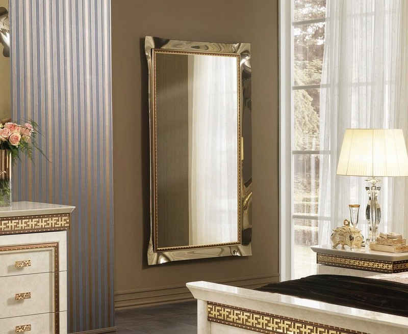 JVmoebel Wandspiegel Klassischer Spiegel Möbel Barock Glas Rahmen Wand Gold
