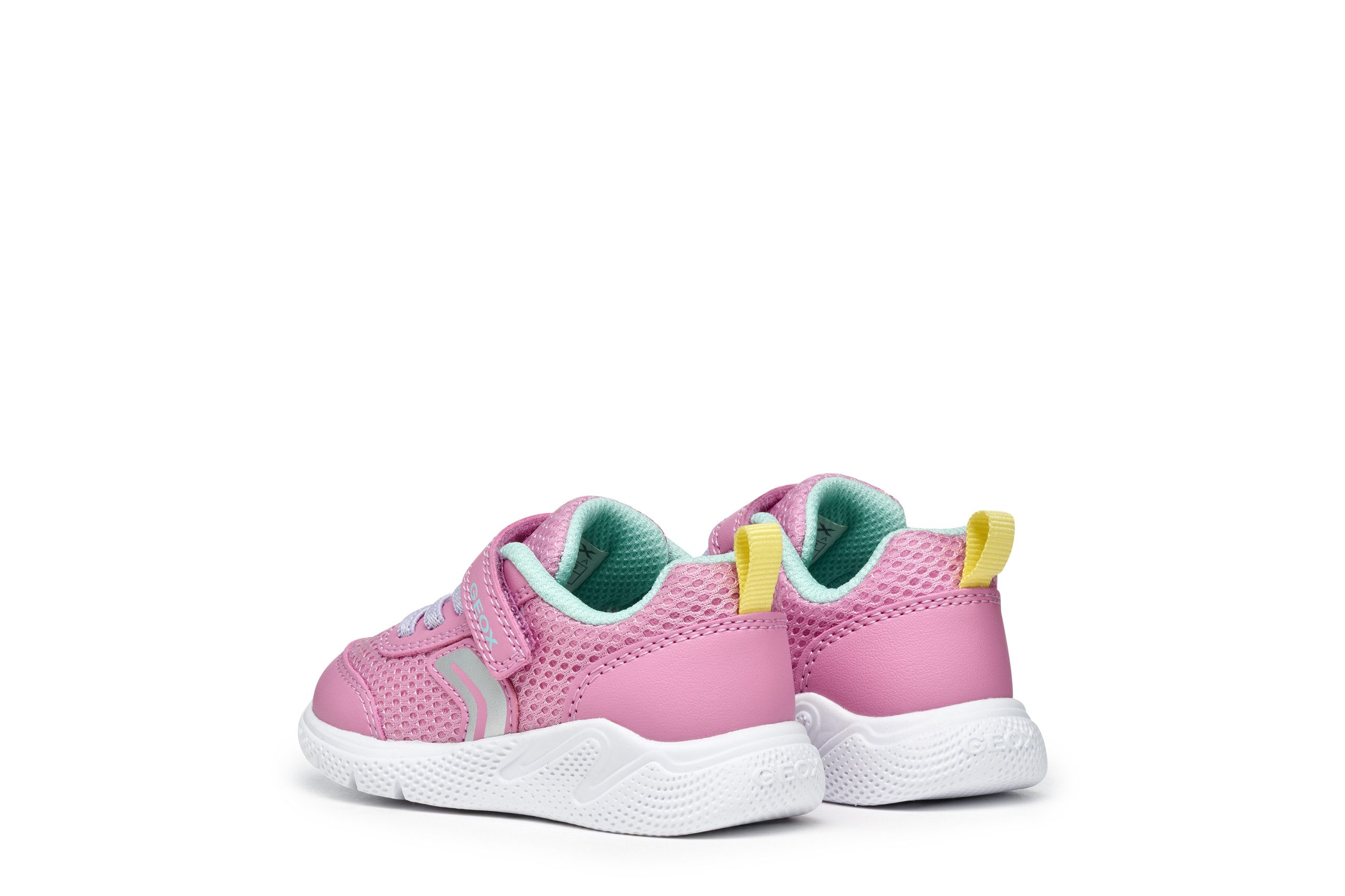 Geox B SPRINTYE GIRL Lauflernschuh Babyschuh mit elastischen Schnürsenkeln, Größenschablone zum Download