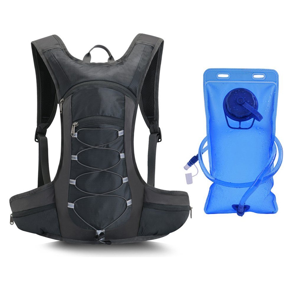 1L Fahrradrucksack Trinkrucksack Wasserdicht Rucksäcke Reisetasche für 