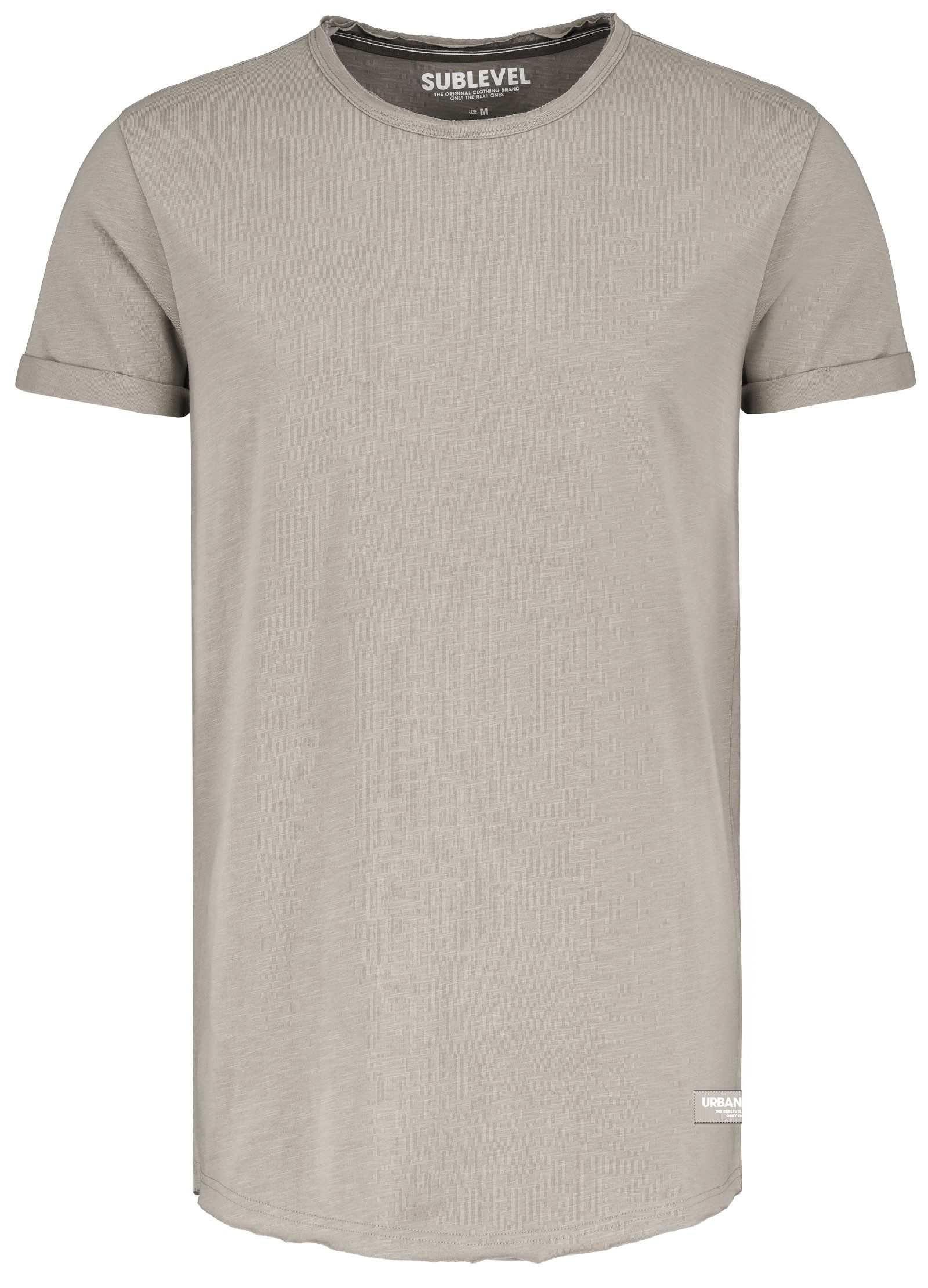 SUBLEVEL T-Shirt Herren Shirt Long Shaped günstig online kaufen