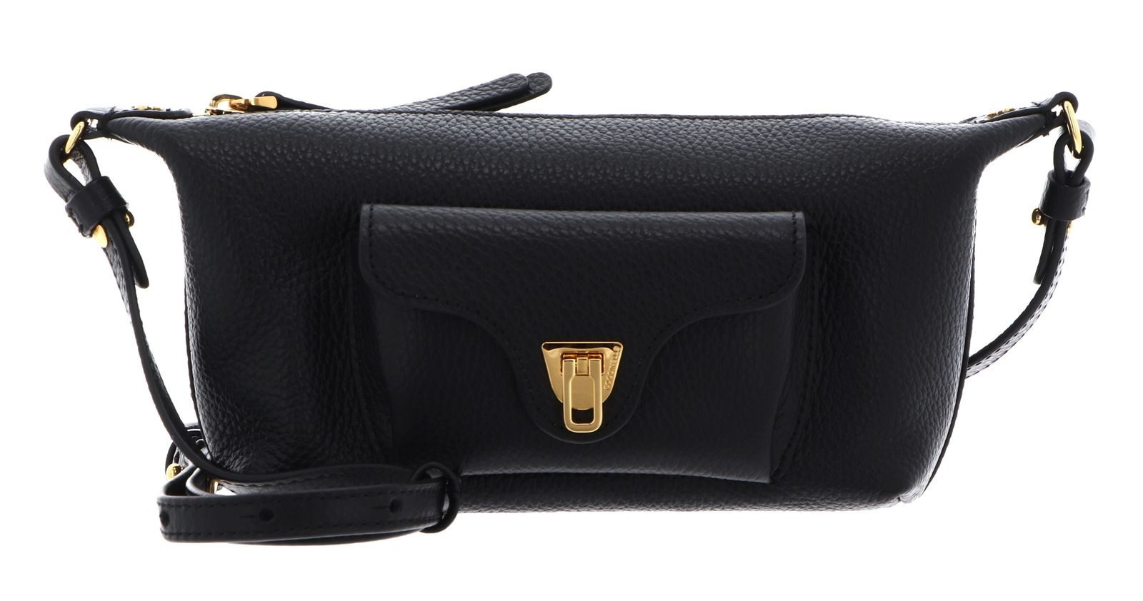 COCCINELLE Umhängetasche Mini Bag Grained Leather, aus echtem Rindsleder