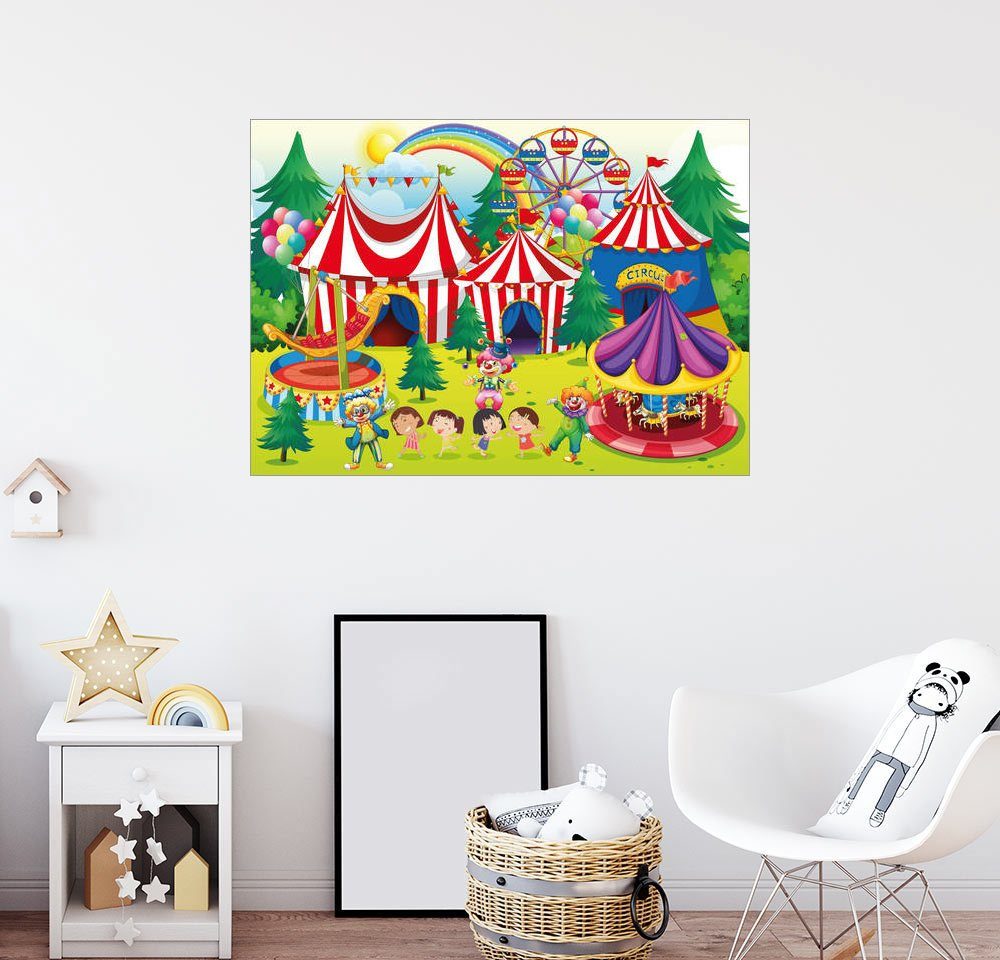 Posterlounge Wandbild, Bunter Zirkus online kaufen OTTO