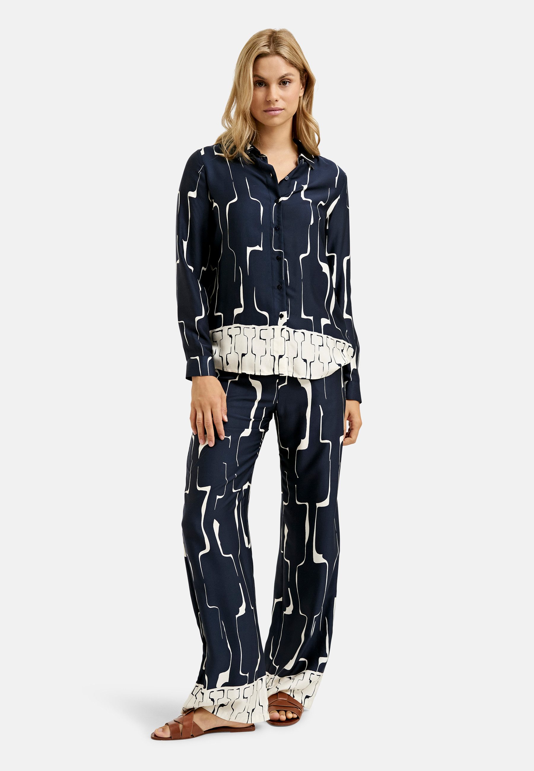 Hemdbluse BLOUSE W COLLAR AND