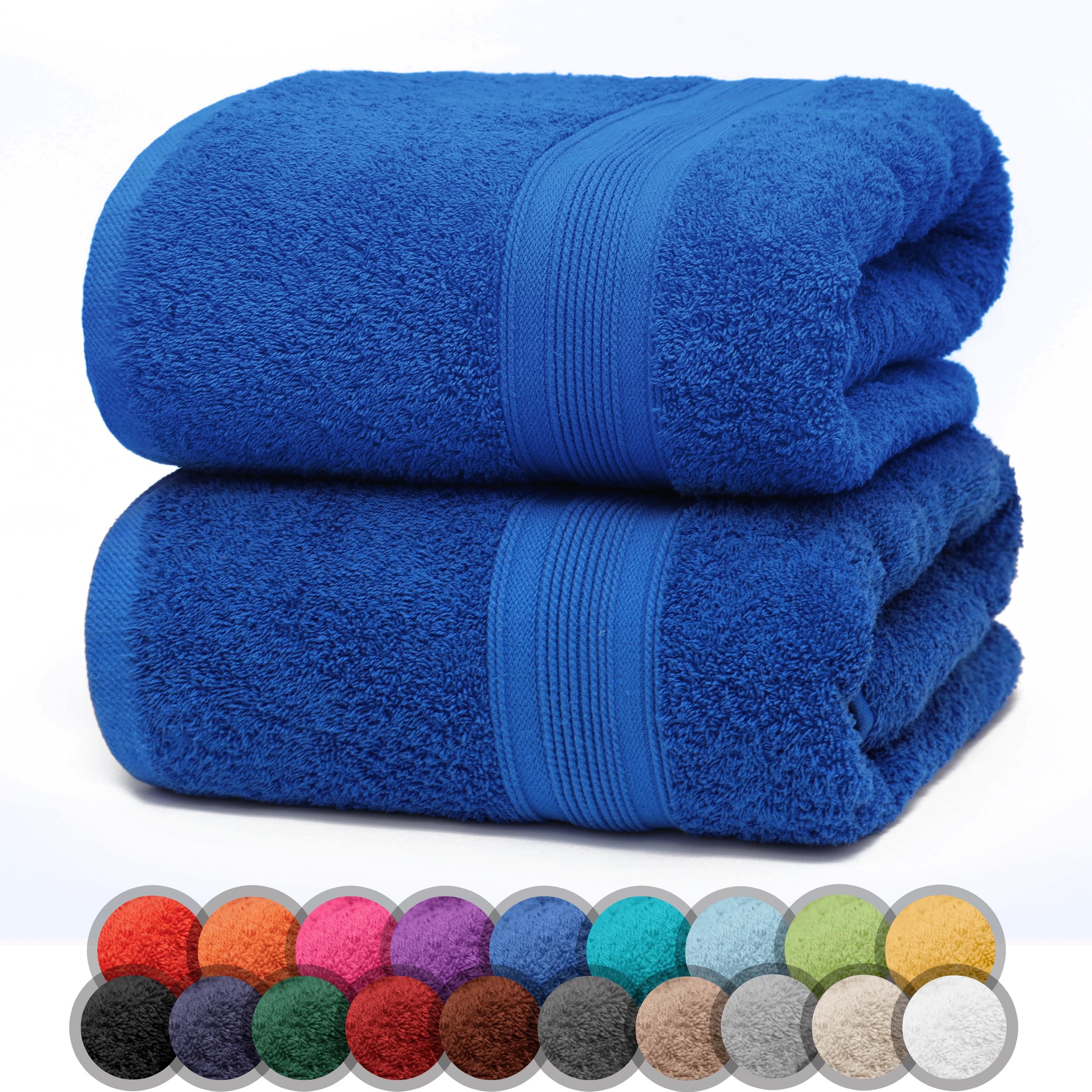 NatureMark Duschtücher 2er-Set Frottier Duschtücher 70x140cm, 100% Baumwoll günstig online kaufen