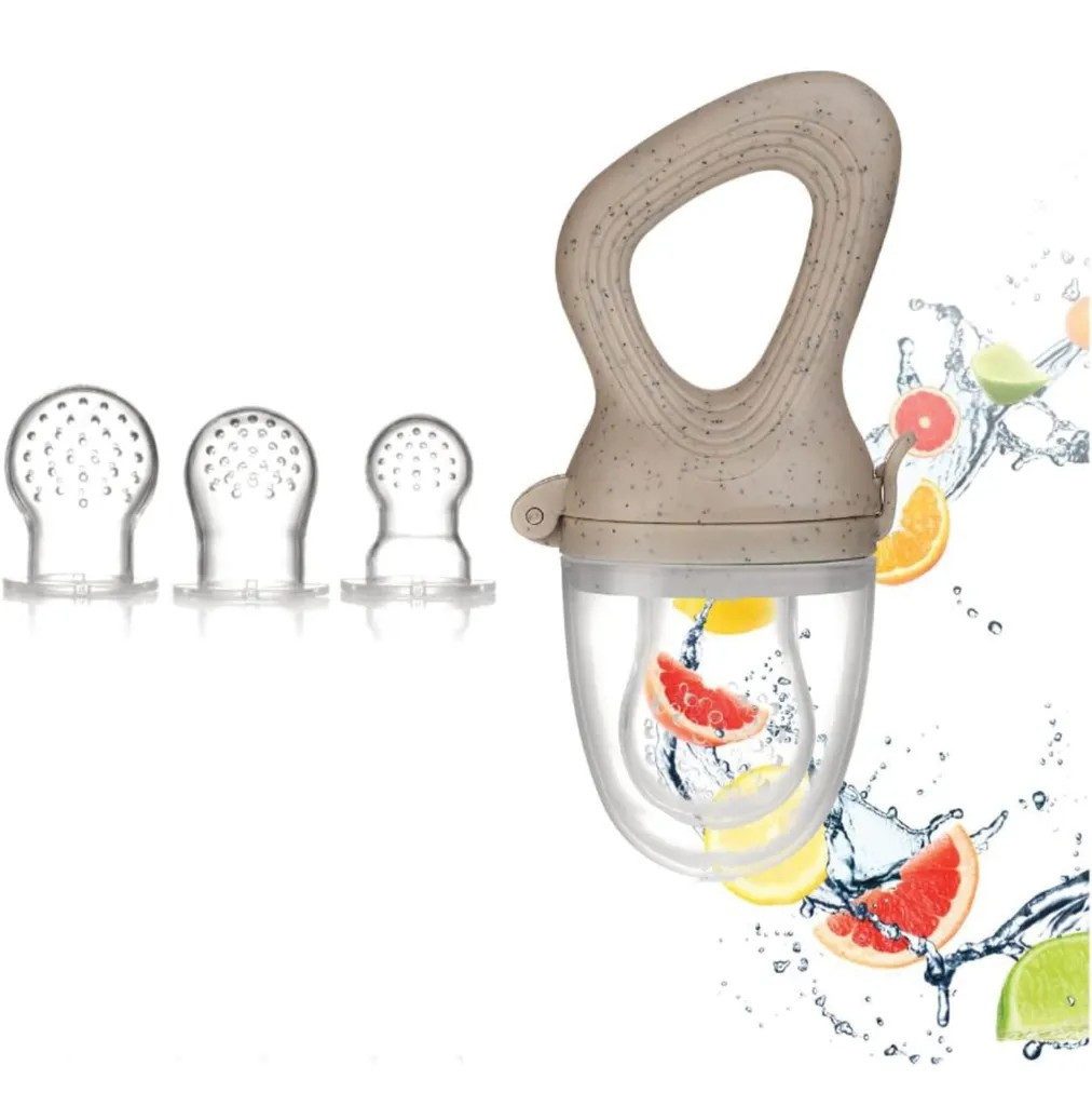 GiglioCollection Schnuller 2x Schnuller Fruchtsauger Schnuller Beißring Baby Obstsauger BPA frei, BPA frei