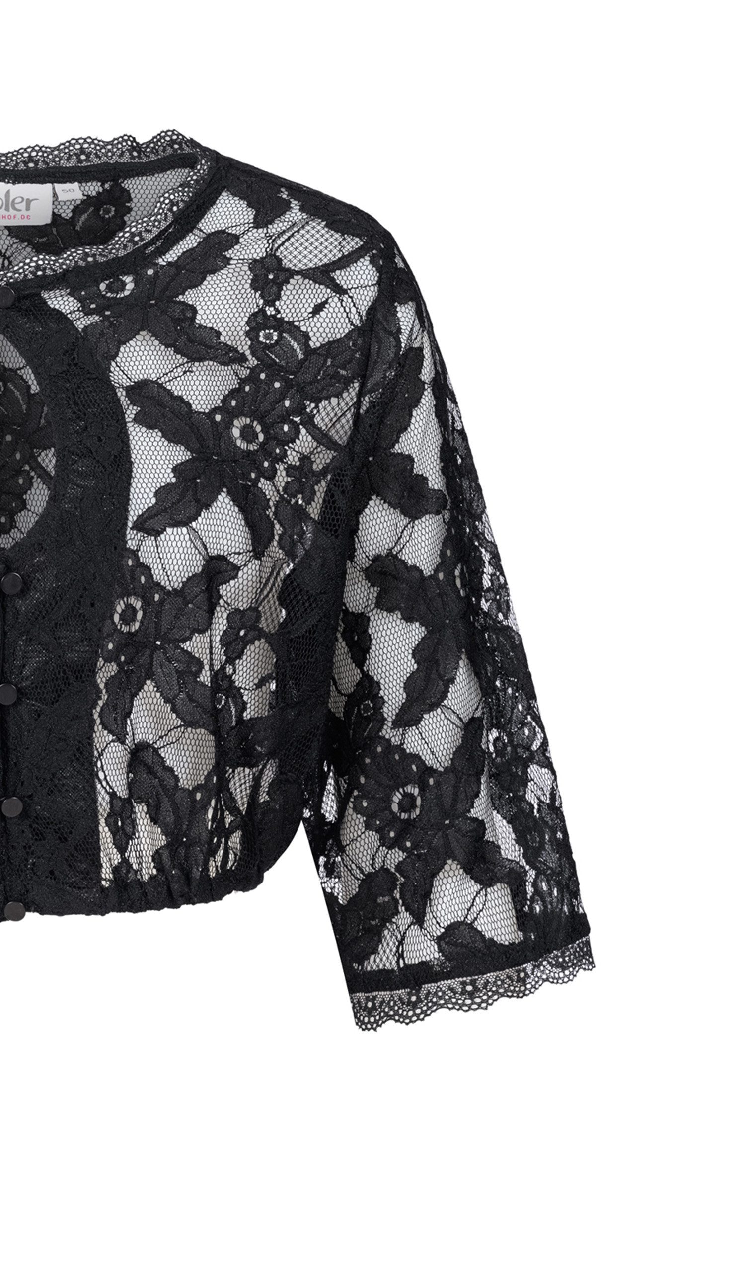 Nübler Dirndlbluse Dirndlbluse Claudia in Schwarz von Nübler"