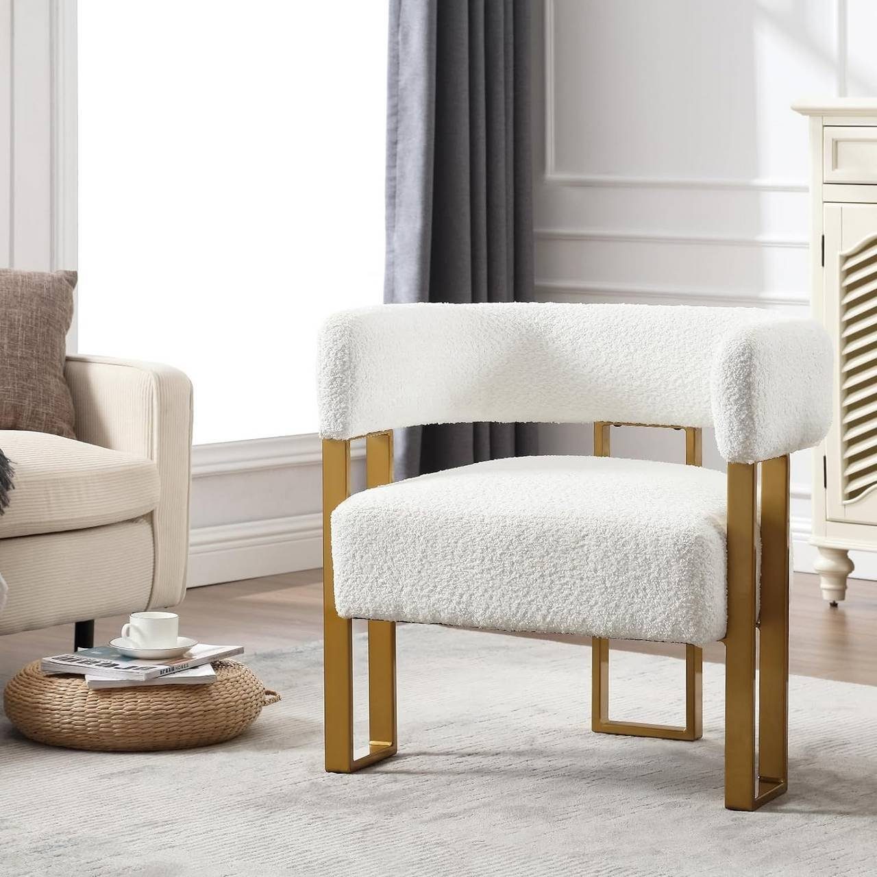 Woltu Relaxsessel (1-St), Loungesessel aus Chenille günstig online kaufen