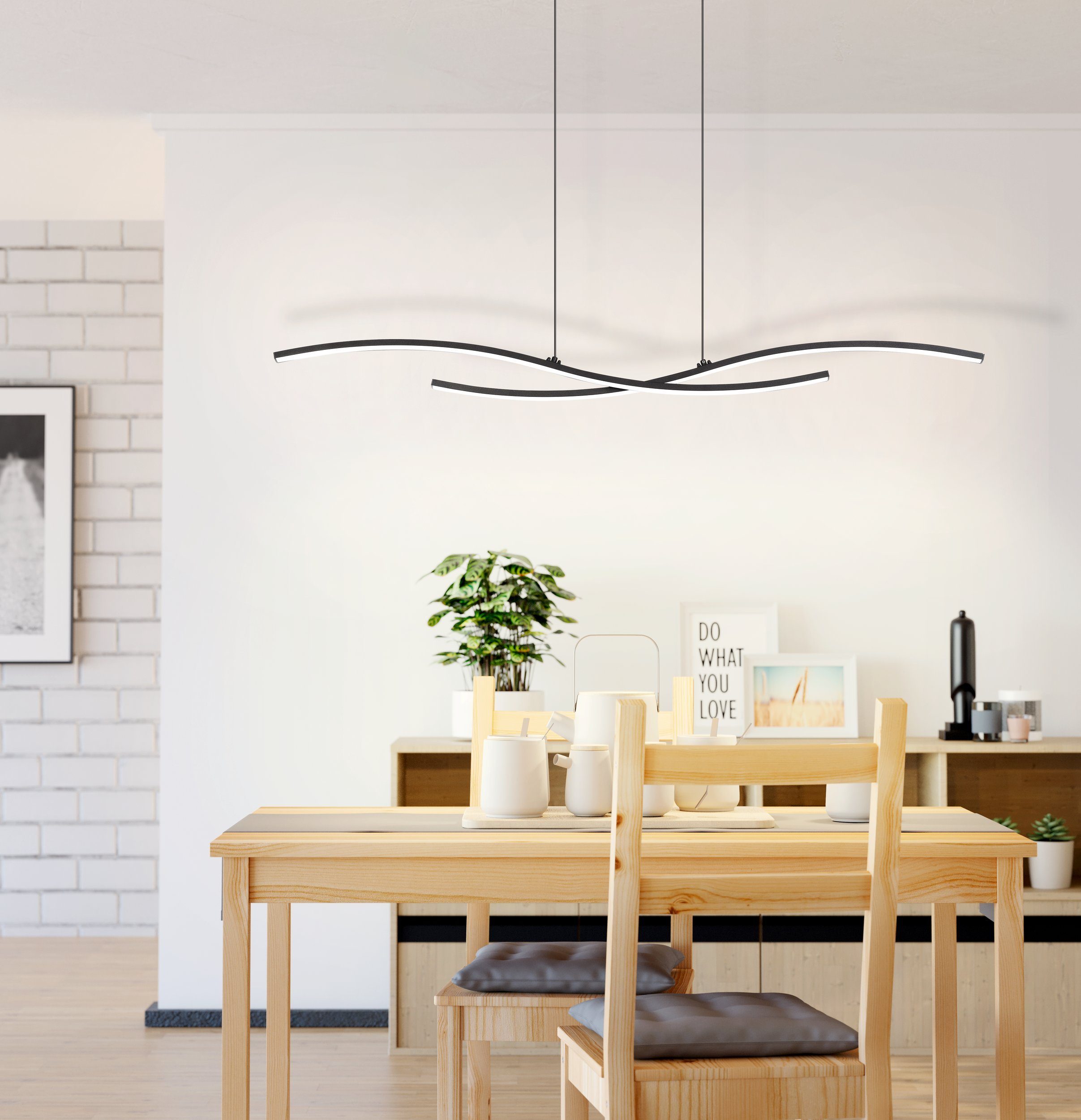 EGLO LED-Hängeleuchte Alboraya, Leuchtmittel inklusive, LED günstig online kaufen