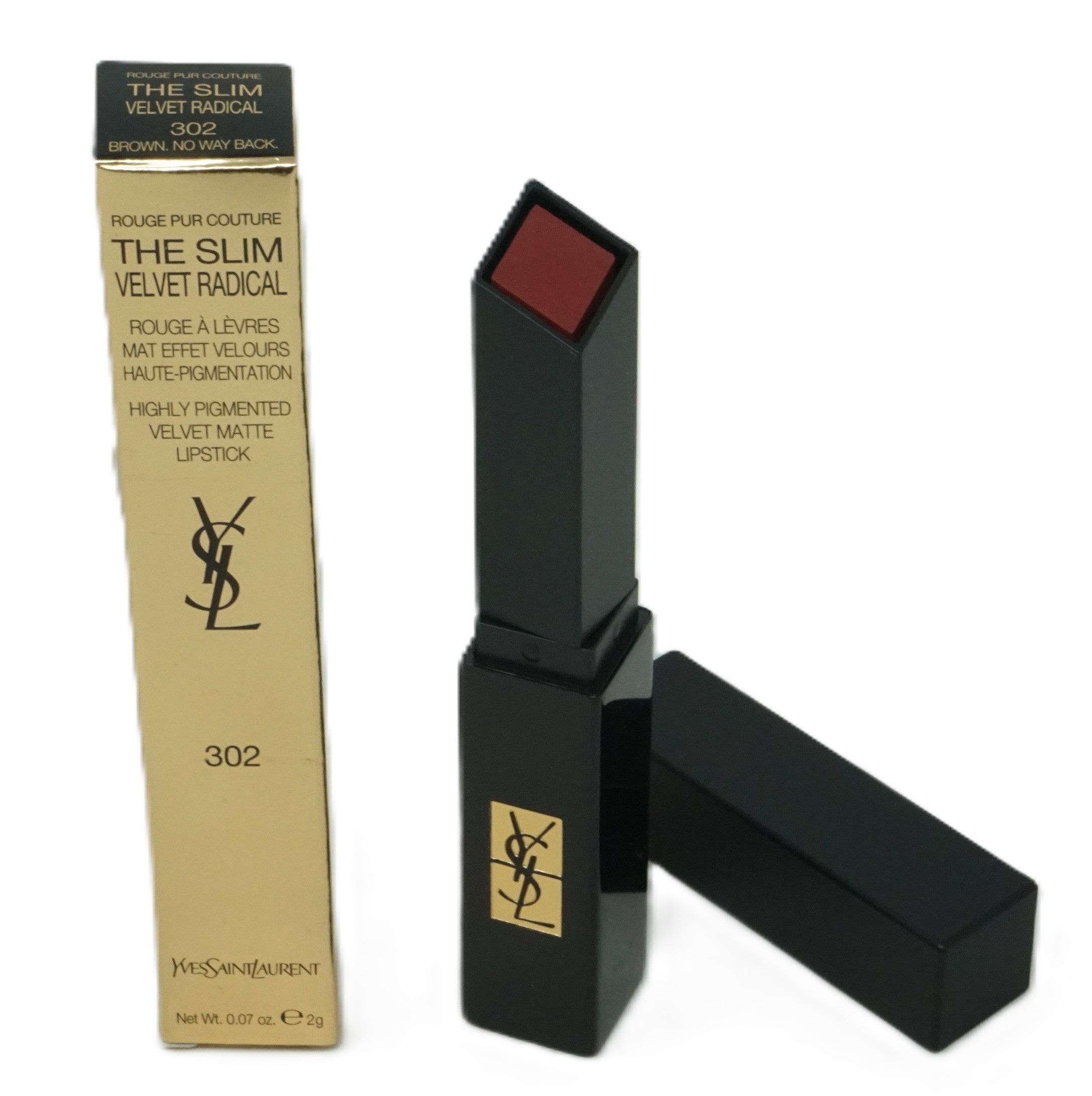 YVES SAINT LAURENT Lippenstift Yves Saint Laurent The Slim Velvet radical 302 lightweight lipstick 2g