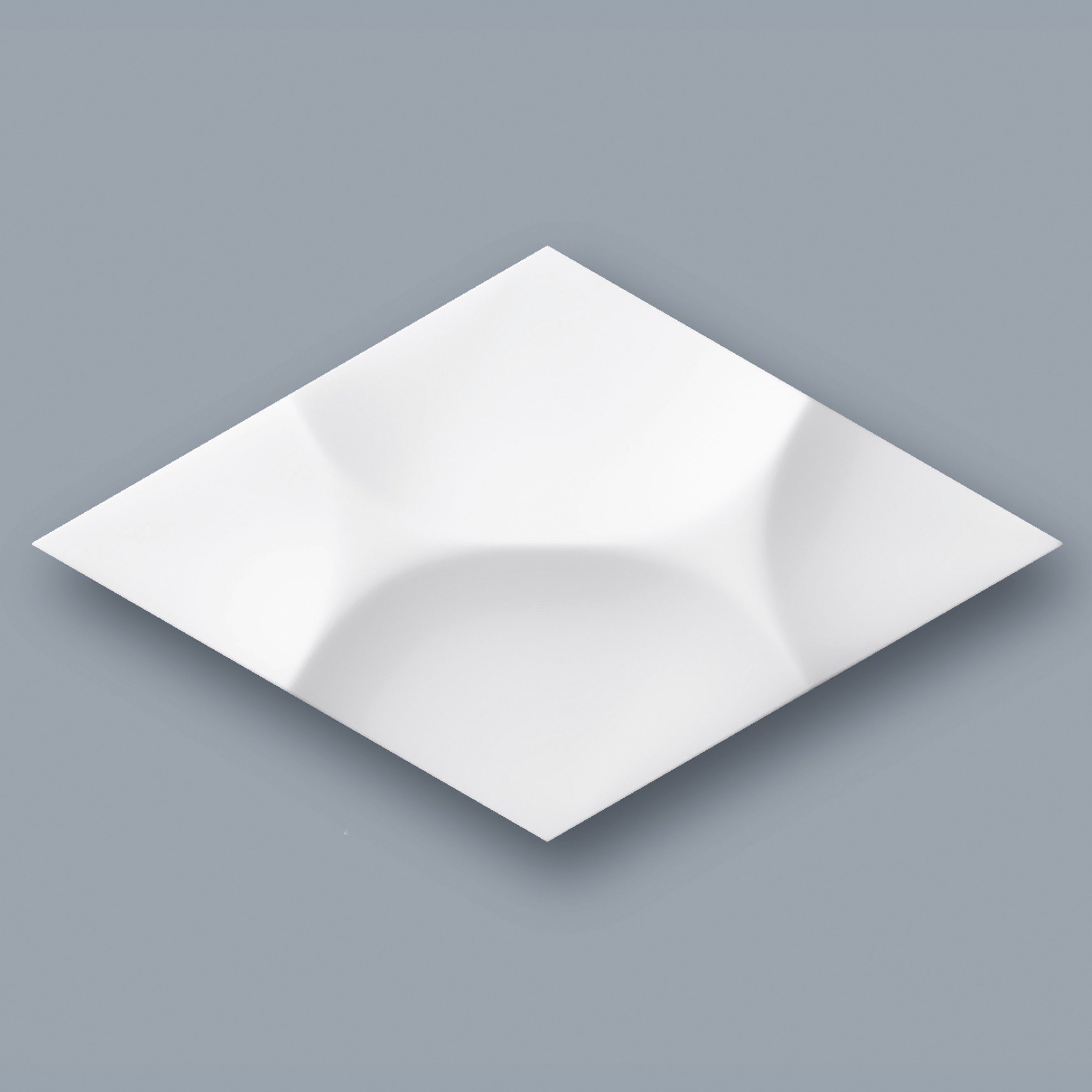 NOËL & MARQUET by nmc 3D Wandpaneel RAY Polyurethan 550 x 320 mm Weiß Wall Panel Deckenpaneel