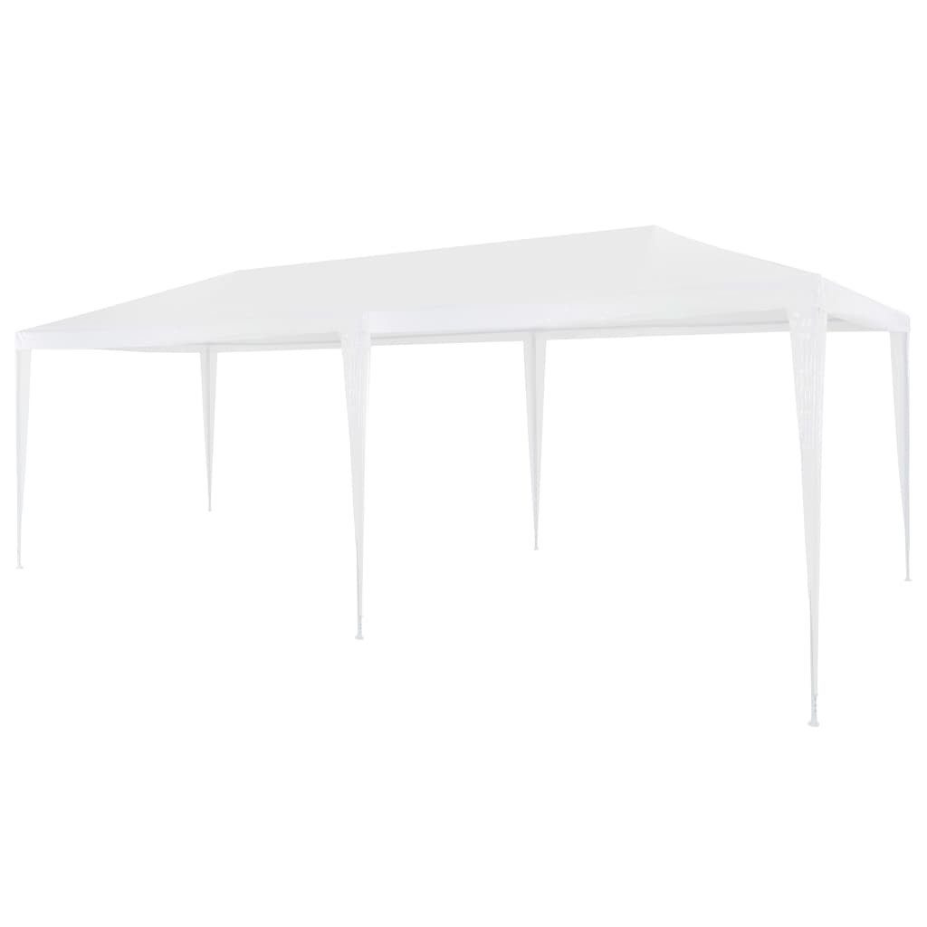 vidaXL Partyzelt Partyzelt 3x6 m PE Weiß