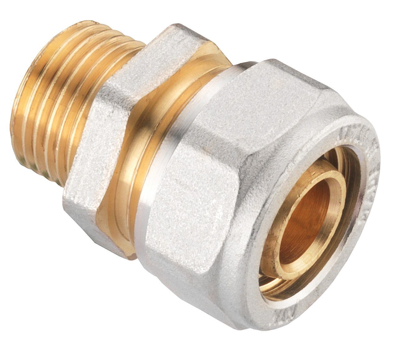 Handmuffe Cornat Schraub-Kupplung komplett ø 20 mm 1/2 AG