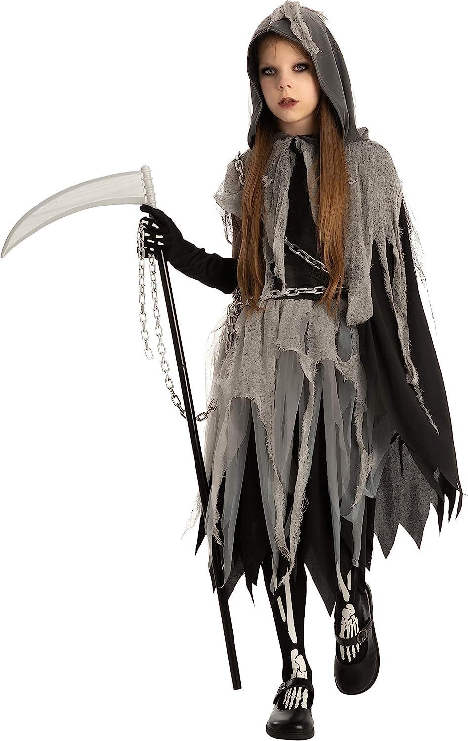 Spooktacular Creations Kostüm Spooktacular Creations Sensenmann Kostüm für Kinder Sensenmann Hallowe