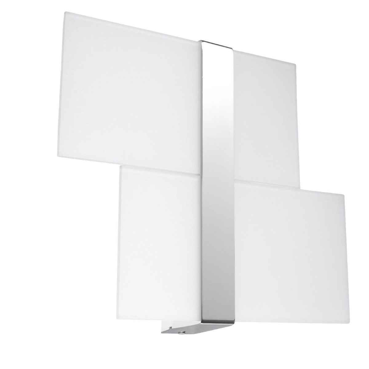 SOLLUX lighting Wandleuchte Wandleuchte Massimo Chrom, Nicht enthalten
