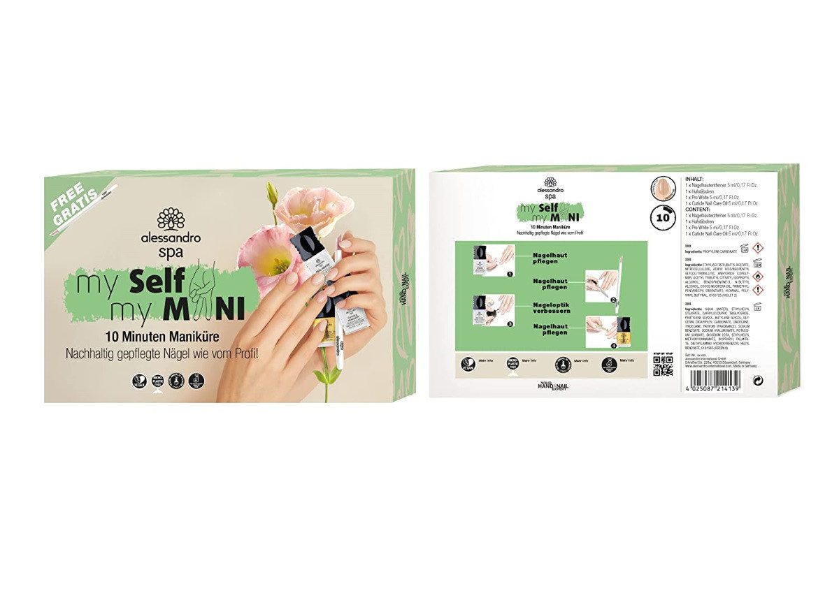 alessandro international Handpflege-Set Alessandro Spa My Self my Mani Set