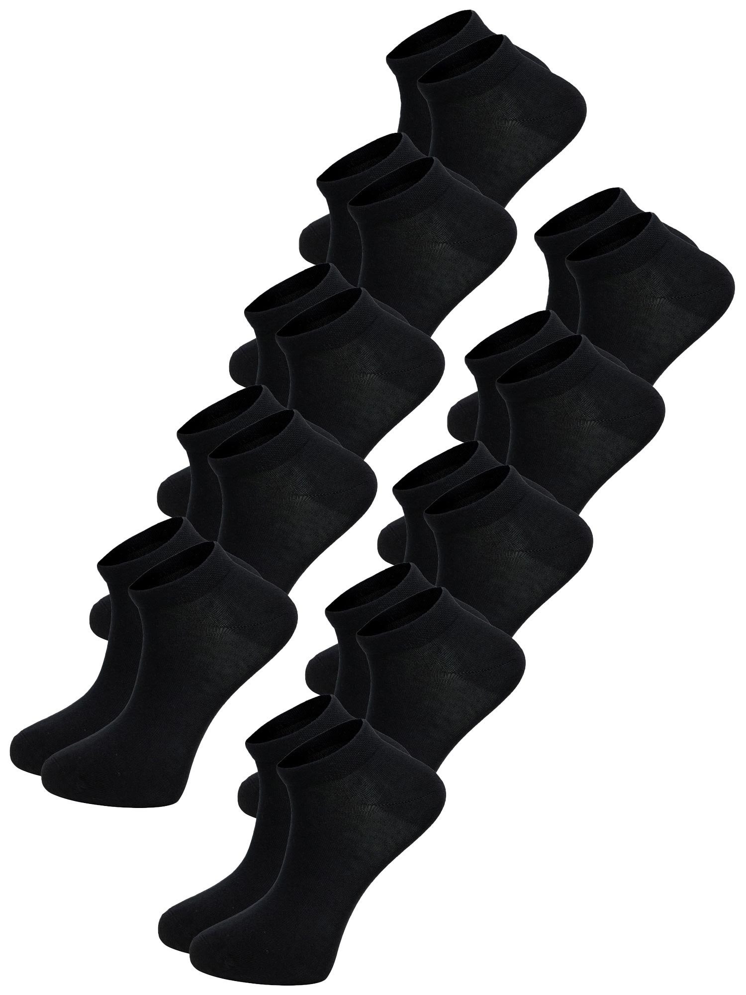 Tazzio Sneakersocken 10er-Pack Herren Sneaker Socken A906 (Set, 10-Paar, 10 Paar) bequem - passend für jeden Schuh und Anlass