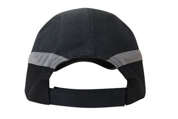 Viwanda Kopfschutz Viwanda Baseball Anstoßkappe mit ABS-Schale & Warnschutz Schwarz (1-tlg)