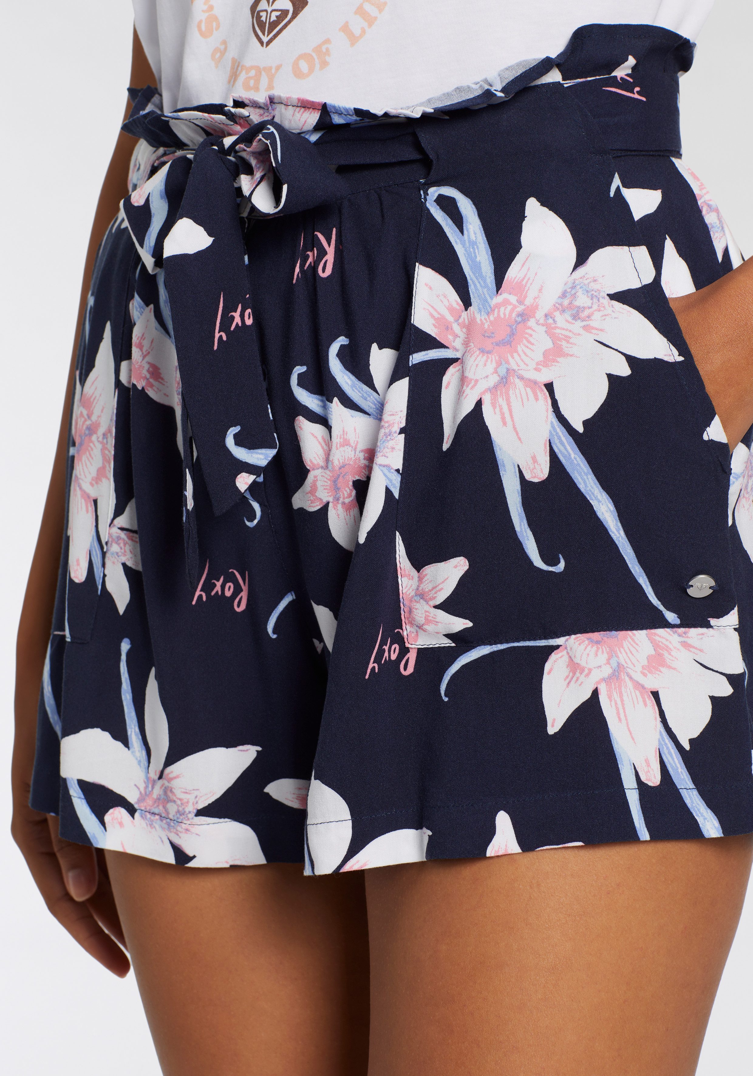 Roxy Shorts FLUID SHORT FLOWER FIELD