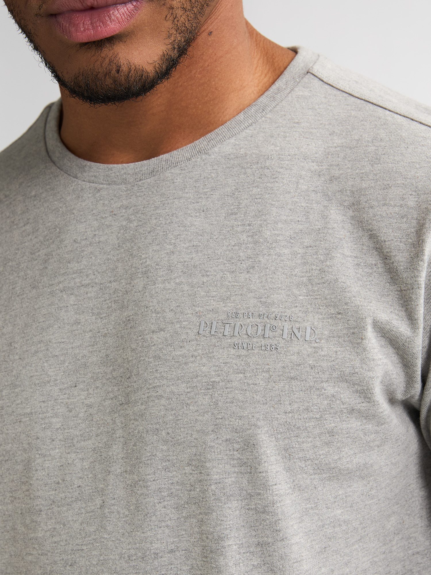 Petrol Industries T-Shirt Dolphinpark mit Logo