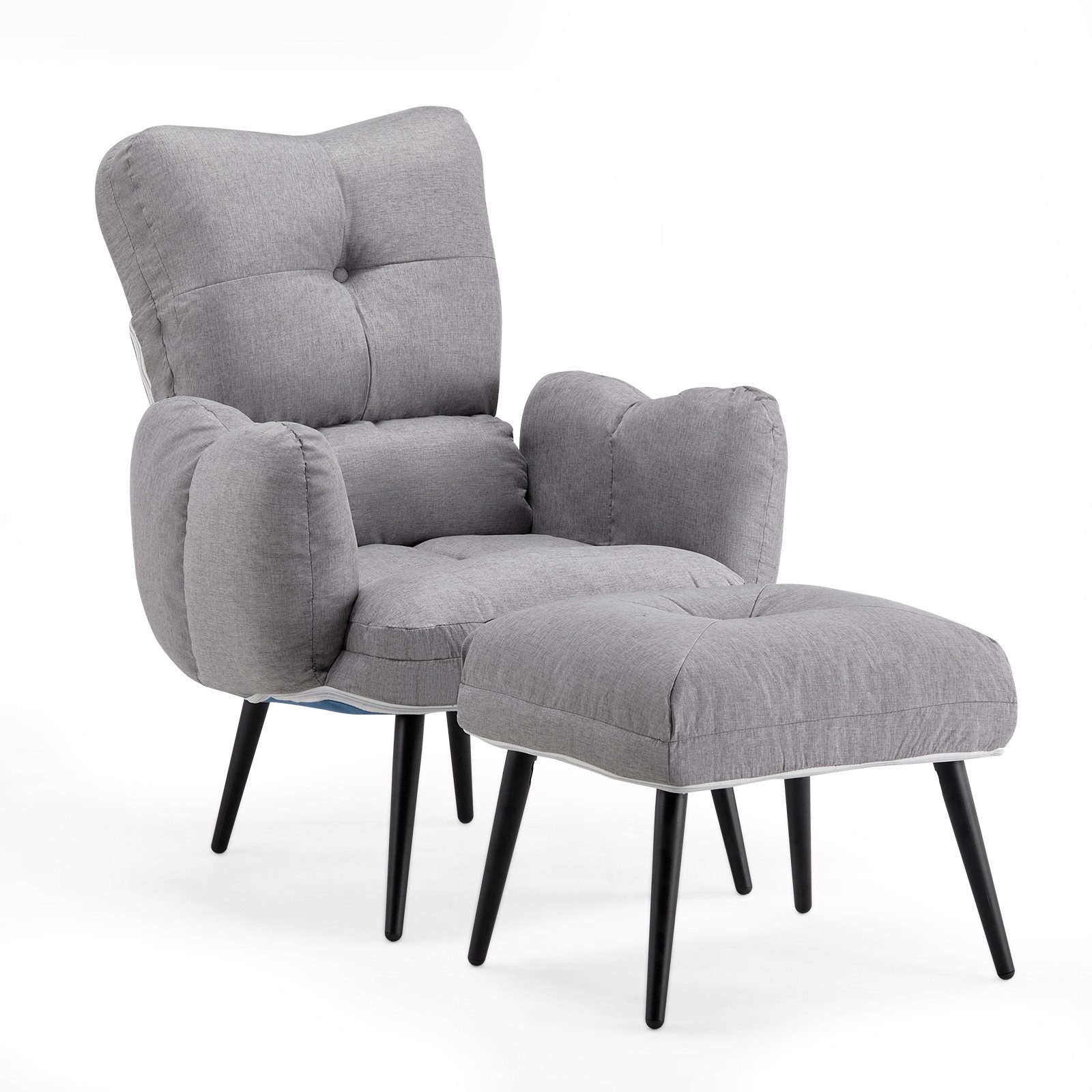 Ofcasa Relaxsessel Leinenstoff Loungesessel (Relaxsessel mit günstig online kaufen