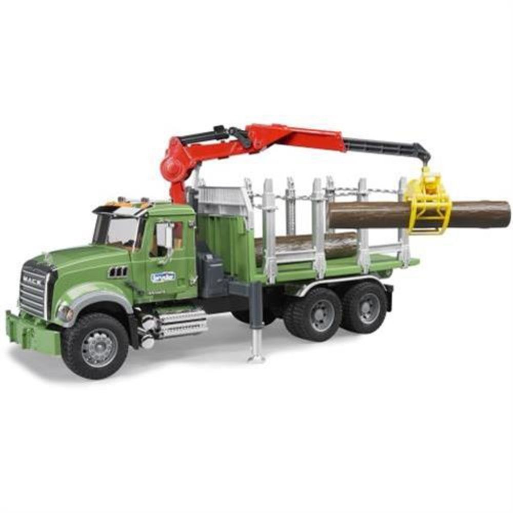Bruder® Spielzeug-Forstmaschine Mack Granite Holztransport-LKW 1:16, Holztr günstig online kaufen