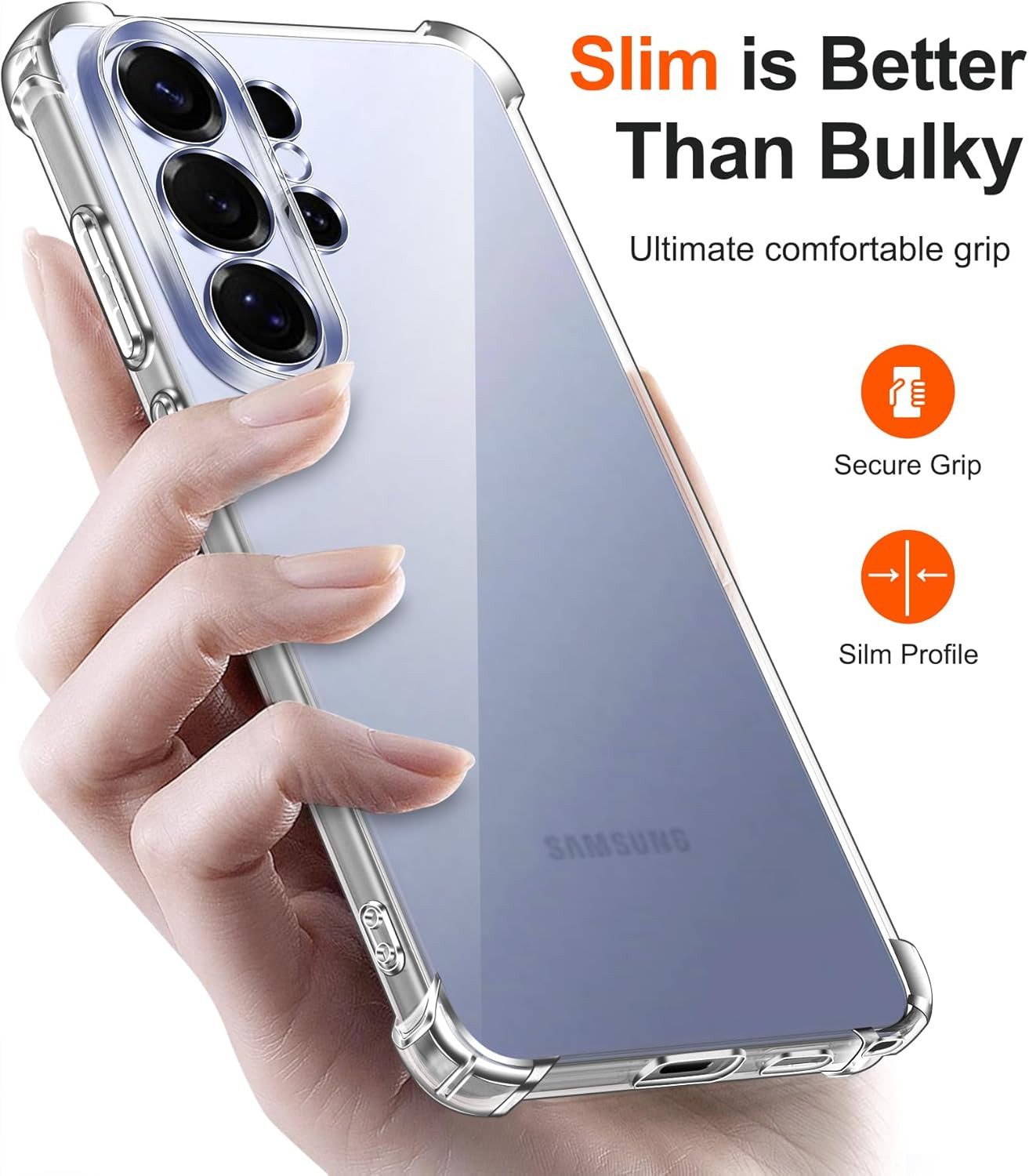 Widmann-Shop Handyhülle Hülle für Samsung Galaxy S26 S25 S24 S23 S22 S21 Ultra Plus 5G Case, Eckkantenschutz, Für Samsung Galaxy