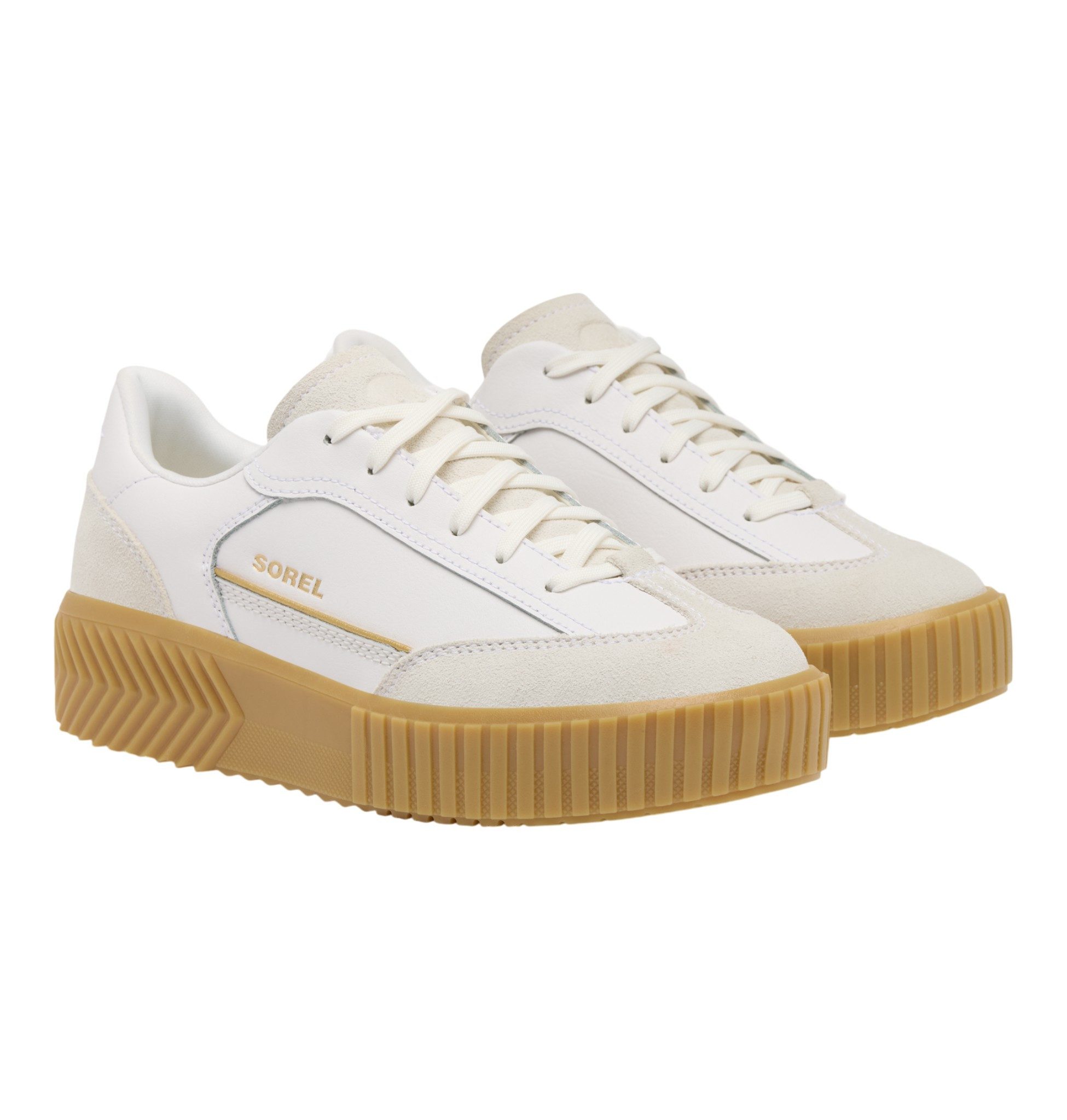 Sorel One Ave T-Toe (wasserdicht) Leder weiss Damen Sneaker