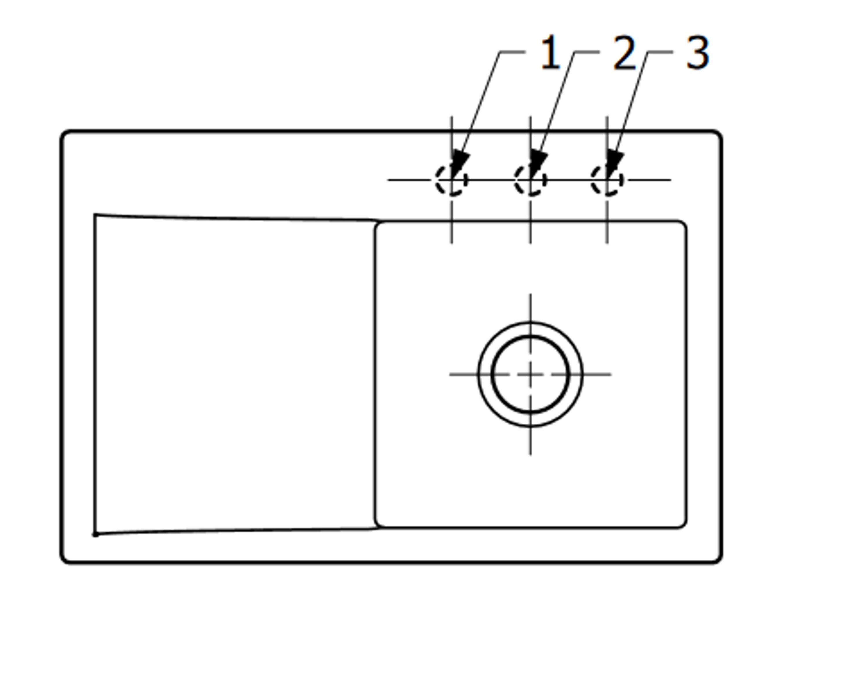 Villeroy & Boch Küchenspüle Rechteckig, Serie, links 78/22 möglich Becken und 3348 cm, Subway 02 rechts FU