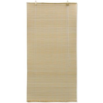 Rollo Bambusrollo Natur 120x220 cm, vidaXL