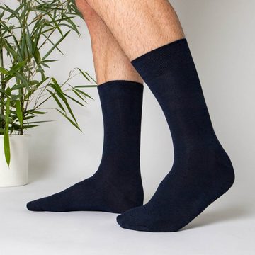 OCCULTO Basicsocken Herren Bambus Socken 10er Pack (Modell: Paule) (10-Paar)