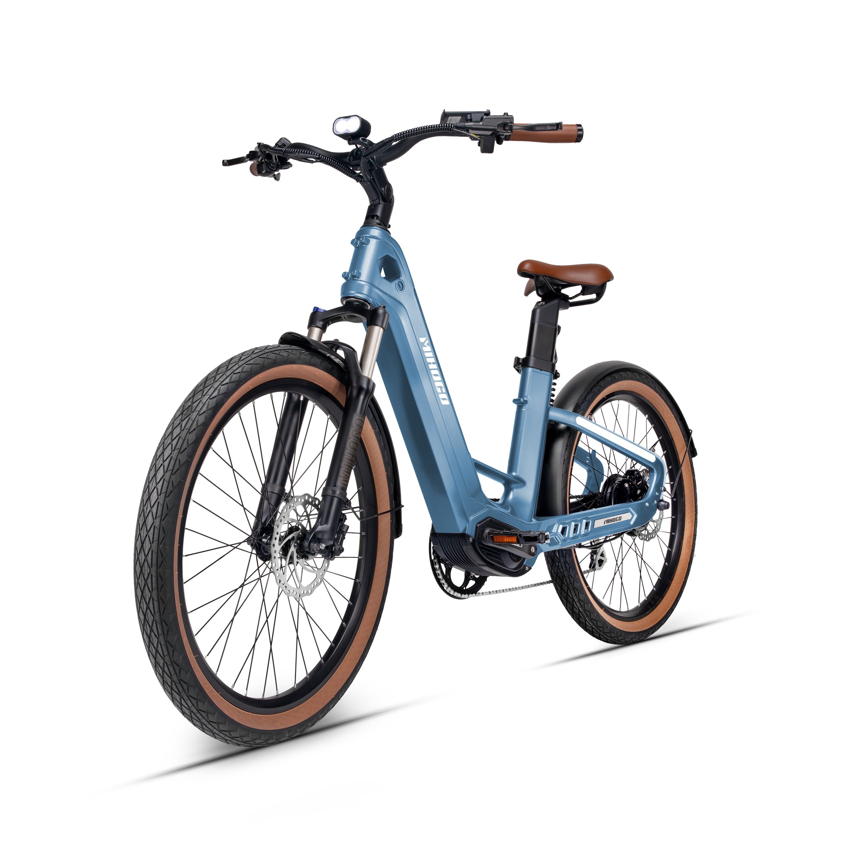 Vankel E-Bike Cityrad Air Max Carbon E-Bikes Damen u. Herren Dual-Akku max.150km, 26 Zoll, 5 Gang, Kettenschaltung, Heckmotor, 921,6 Wh, (Beleuchtungsset mit Batterieladegerät, Batterieschlüssel, Werkzeug), Premium Elektrofahrrad mit T800 Carbonrahmen & Hydraulikbremsen
