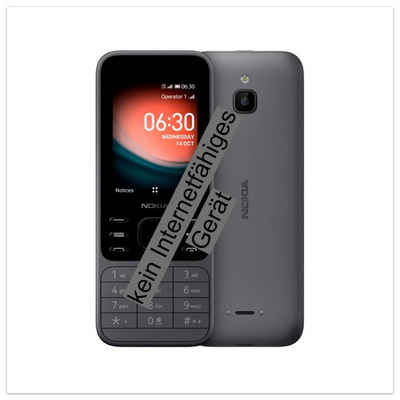 Nokia Nokia 6300 Dual SIM Mobiltelefon Tasten - Black Handy (5,08 cm/2 Zoll, 2 GB Speicherplatz, 2 MP Kamera, Nokia 6300 Dual SIM Mobiltelefon Tasten - Black)