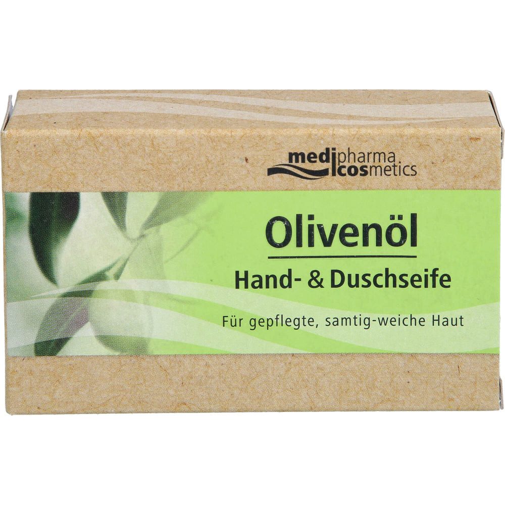 Dr. Theiss Naturwaren GmbH Handseife Olivenöl Hand- und Duschseife, 1-tlg., Für gepflegte, samtig-weiche Haut